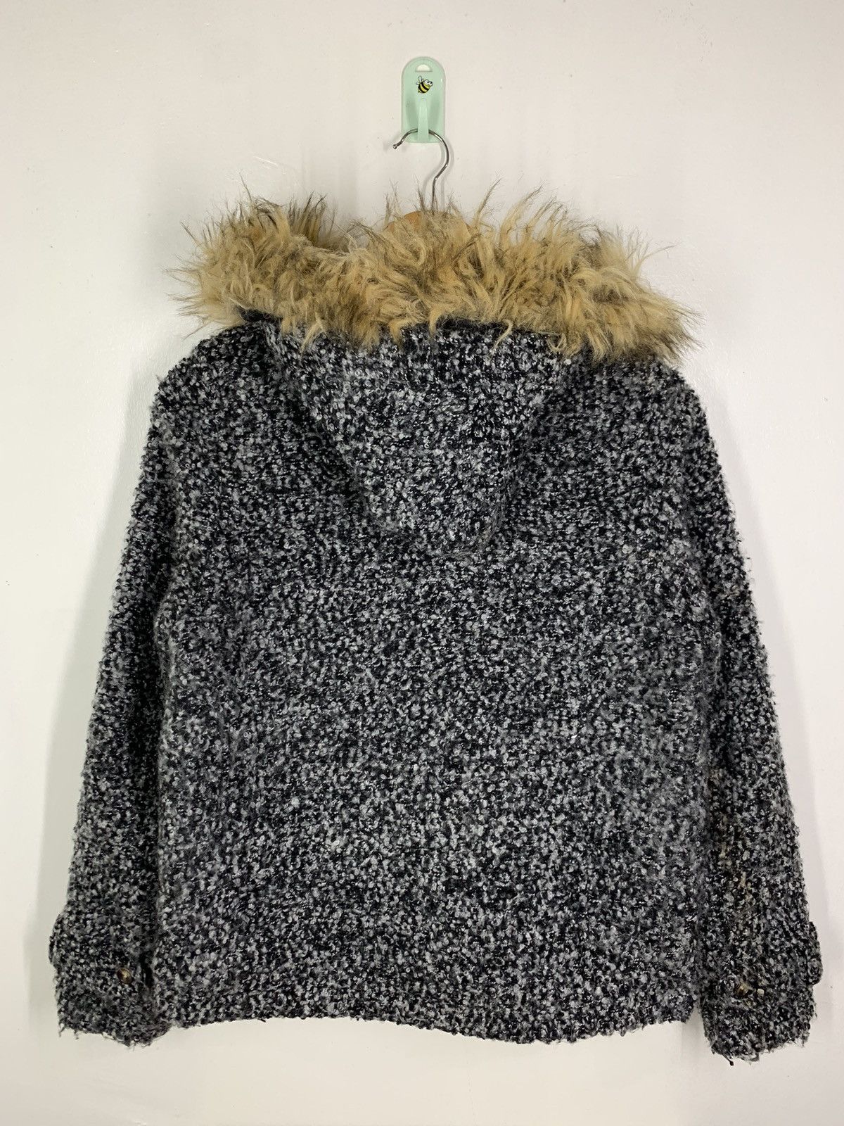 Designer × Japanese Brand × Vintage Vintage Japanese Brand Wool Fur Jacket Size US L / EU 52-54 / 3 - 16 Thumbnail