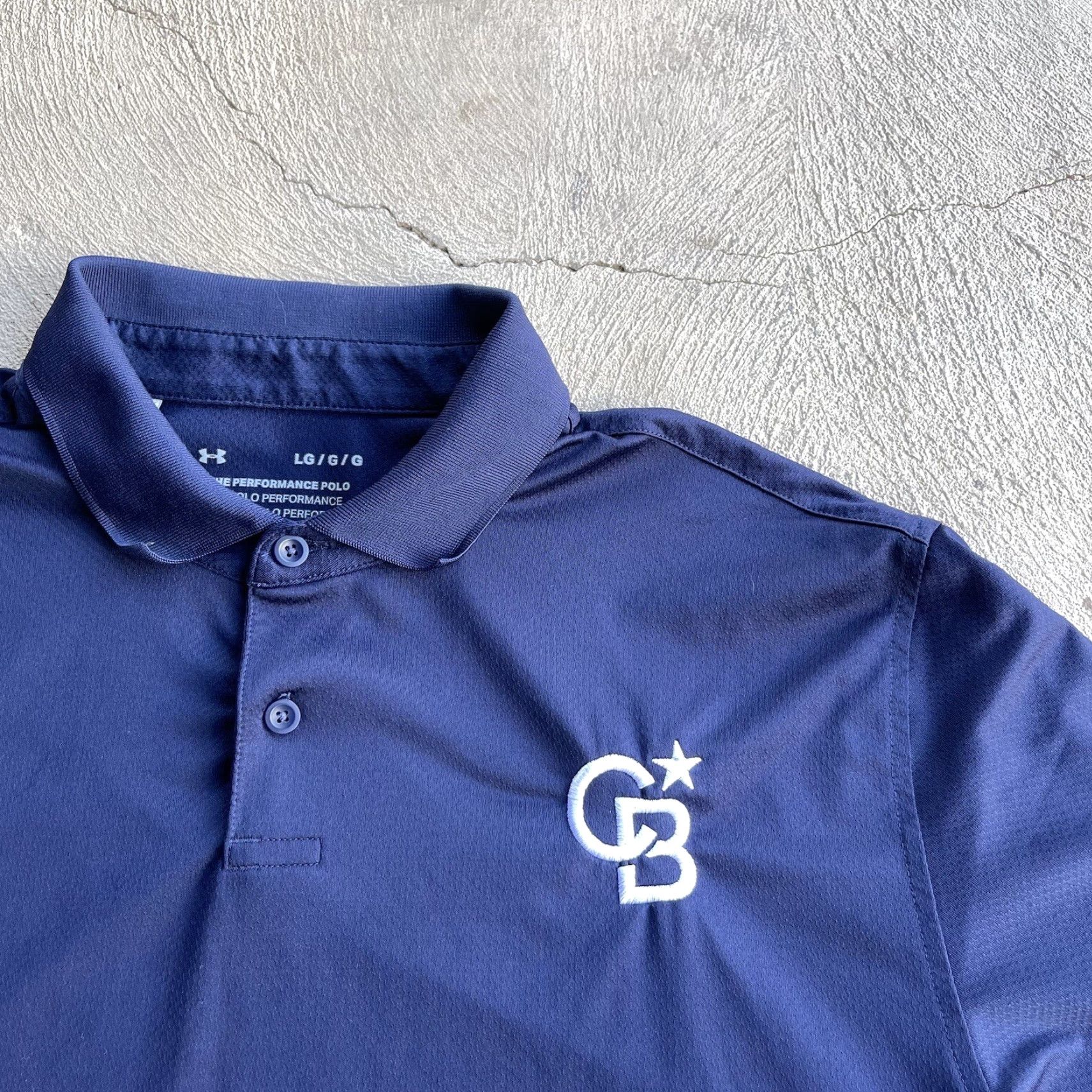 Under Armour Under Armour Shirt Men Large Blue Short Sleeve Polo Stretch The Performance Golf Size US L / EU 52-54 / 3 - 3 Thumbnail