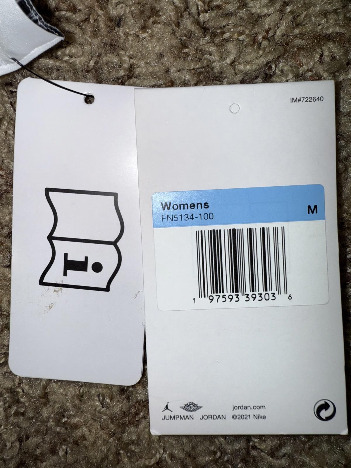 Nike Jordan Women's Sport 4" Diamond Shorts Sample Size 32" / US 10 / IT 46 - 10 Thumbnail