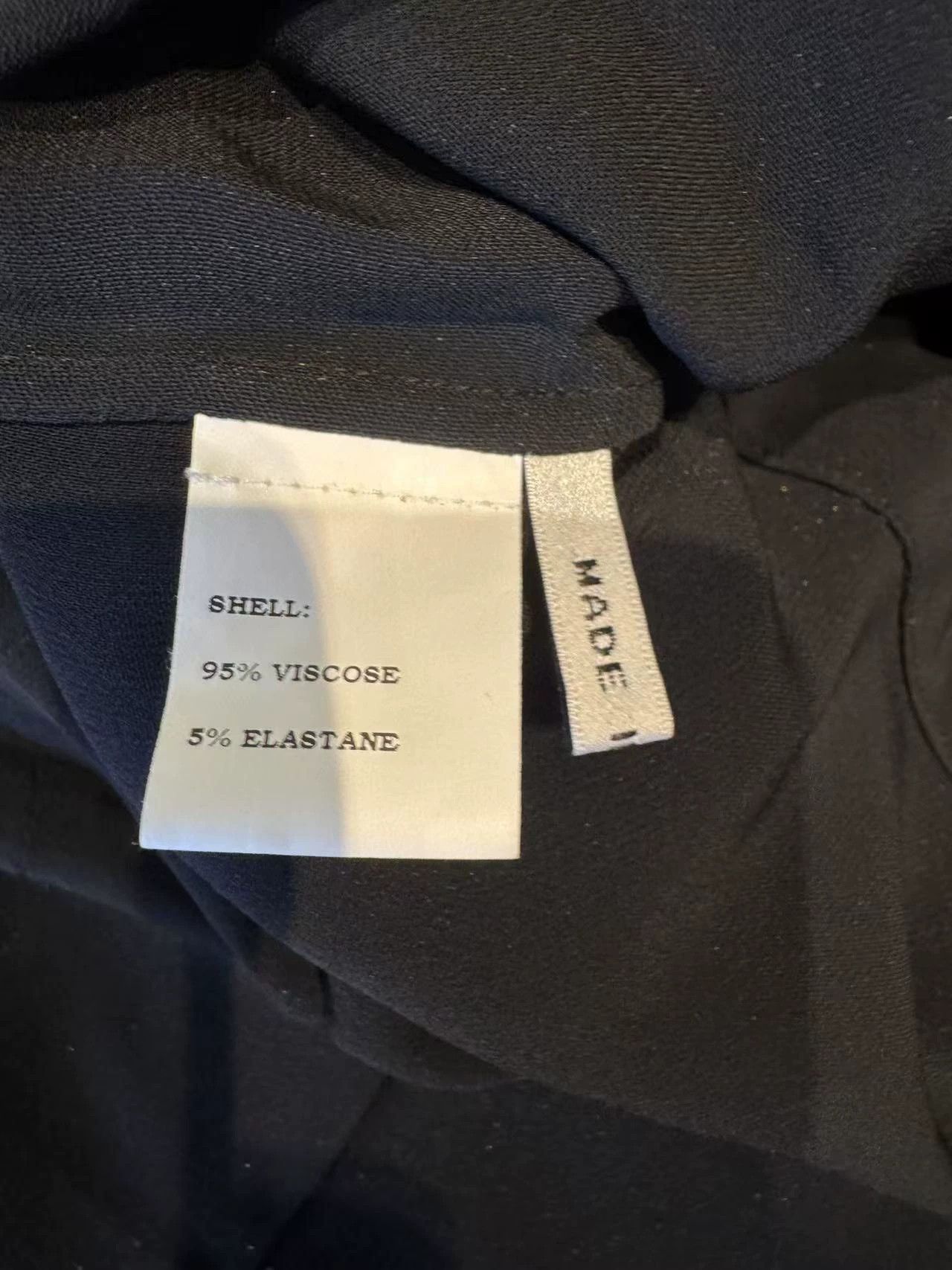 Other GIADA Black Viscose Flowy Skirt M (New, Italy) Size 28" / US 6 / IT 42 - 4 Thumbnail