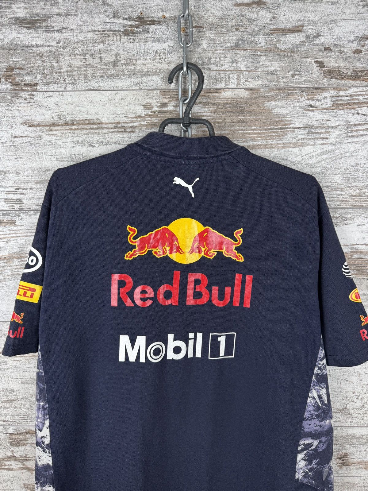 Puma × Red Bull Mens Vintage Puma Red Bull racing polos T-shirt tee Size US XL / EU 56 / 4 - 15 Thumbnail