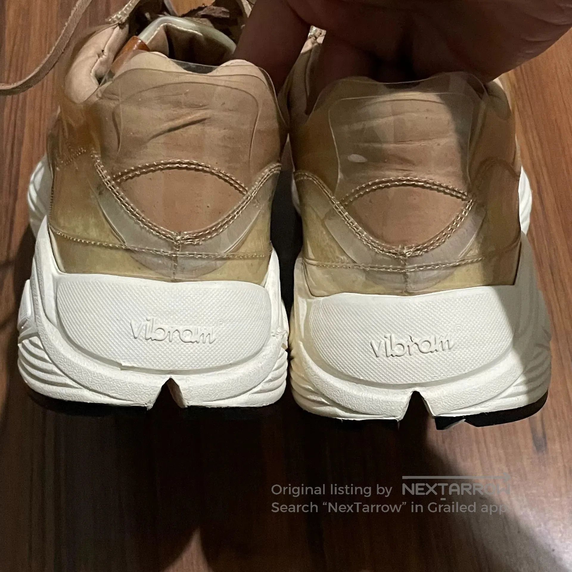 Buttero BUTTERO PVC Leather Lining Vibram Sneakers. Size US 9 / EU 42 - 3 Thumbnail