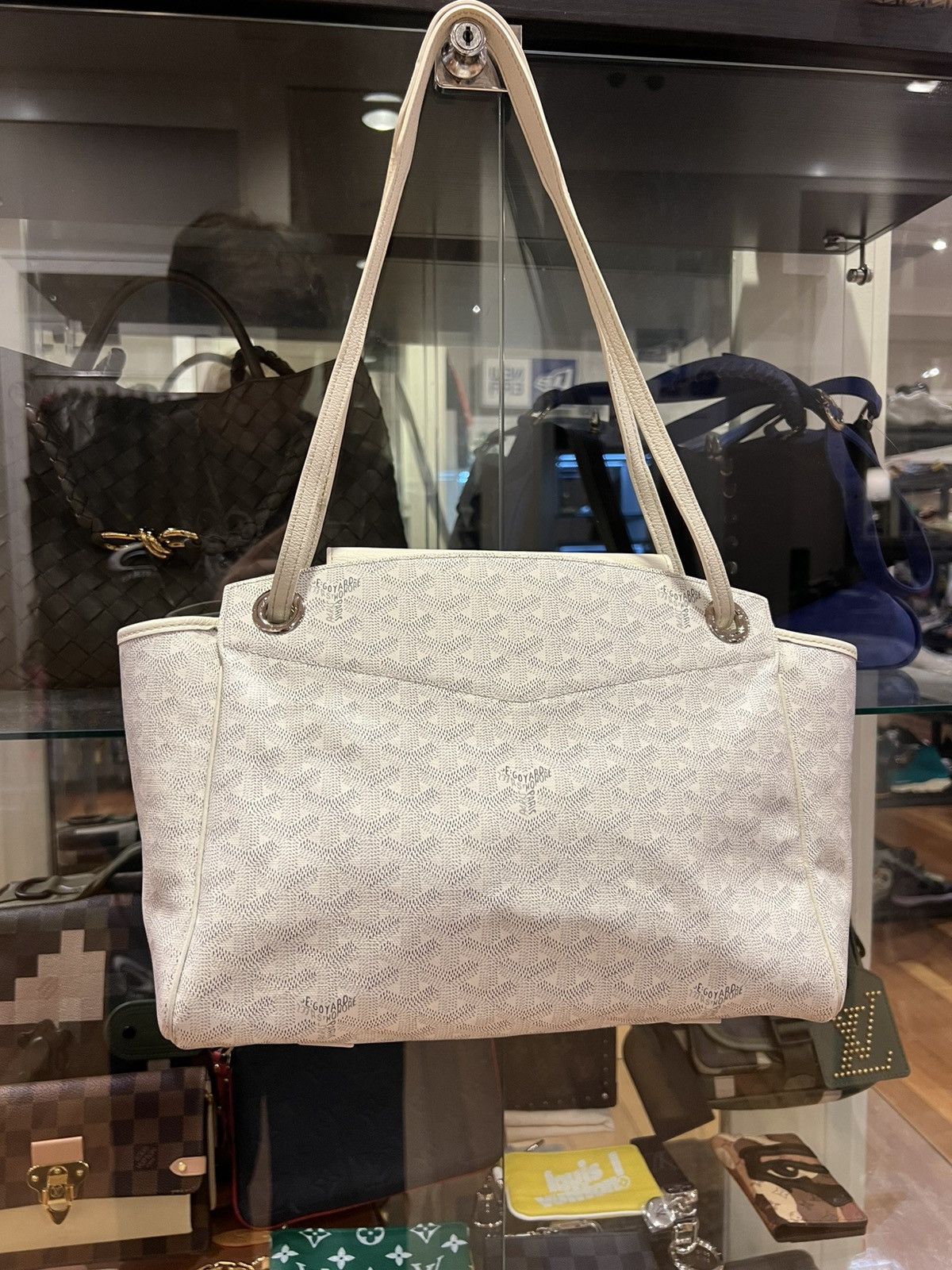Goyard Goyard Rouette PM Handbag White Size ONE SIZE - 1 Thumbnail