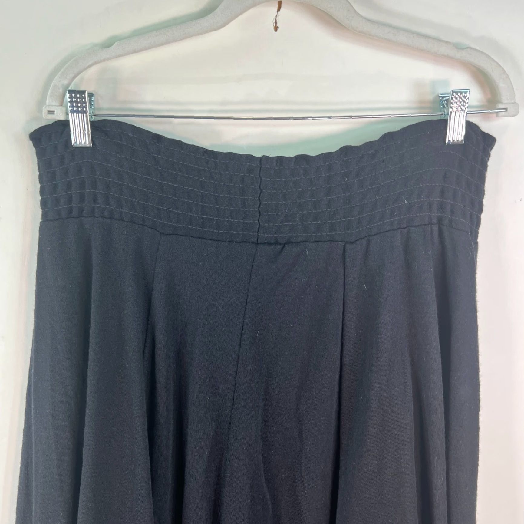 Vintage VINTAGE EXPO Skirt Women Regular Size 8 Black Pleated Knee Length 32 in Wool Blend Fall/ Spring/ Summer/ Winter Mens/Womens Size 30" / US 8 / IT 44 - 2 Thumbnail