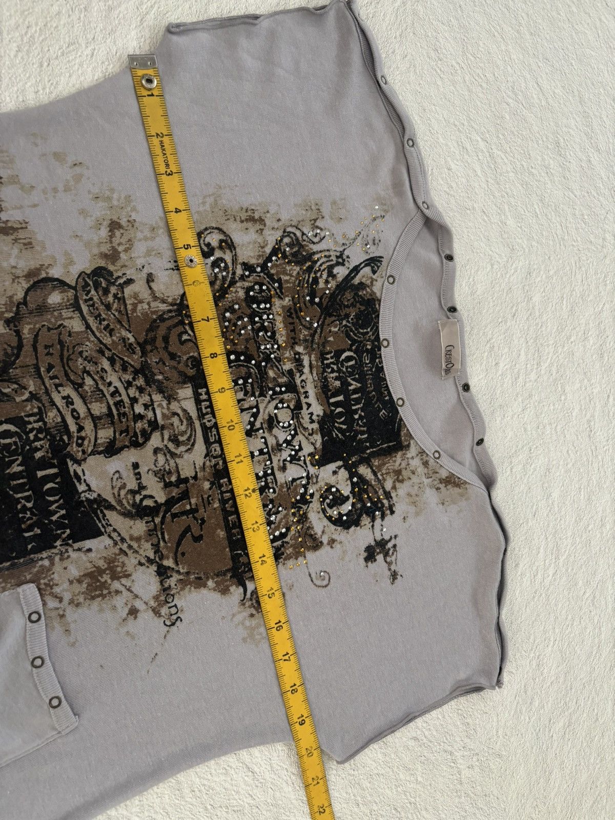 Hysteric Glamour Y2k crestons ifsixwasnine punk style tshirt Size M / US 6-8 / IT 42-44 - 11 Thumbnail