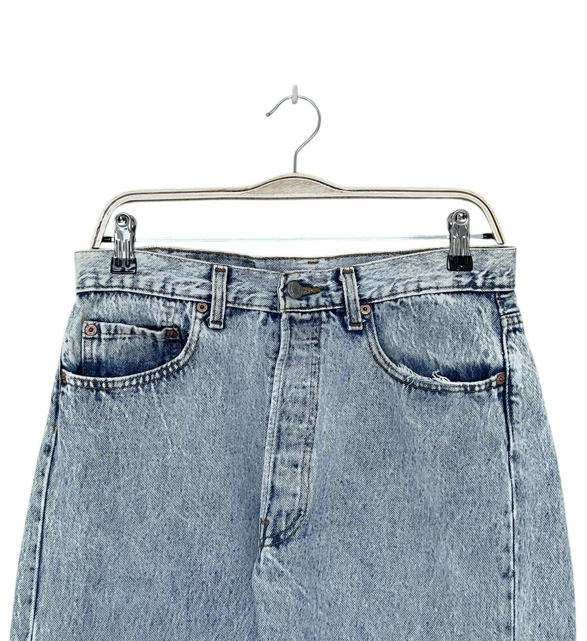 Levi's × Vintage Vintage Brand Levi’s Made In Usa Acid Wash Denim 1990s Size US 31 - 3 Thumbnail