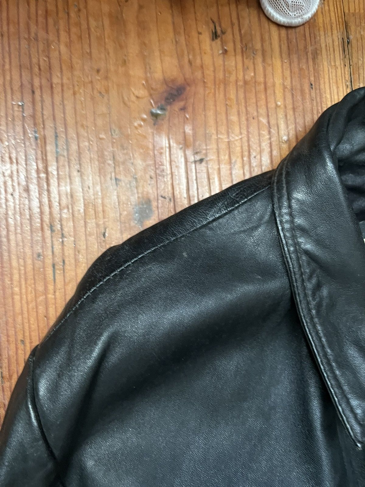 Genuine Leather × Leather Leather couch long jacket Size L / US 10 / IT 46 - 6 Thumbnail