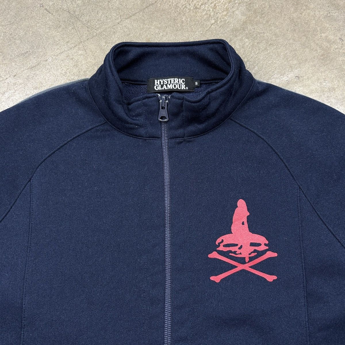 Hysteric Glamour × Japanese Brand Hysteric Glamour - Navy Skull Tracktop Size US S / EU 44-46 / 1 - 11 Thumbnail