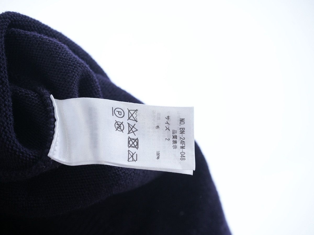 Batoner Batoner Signature Crew Neck Navy Wool Sweater Size US M / EU 48-50 / 2 - 6 Thumbnail