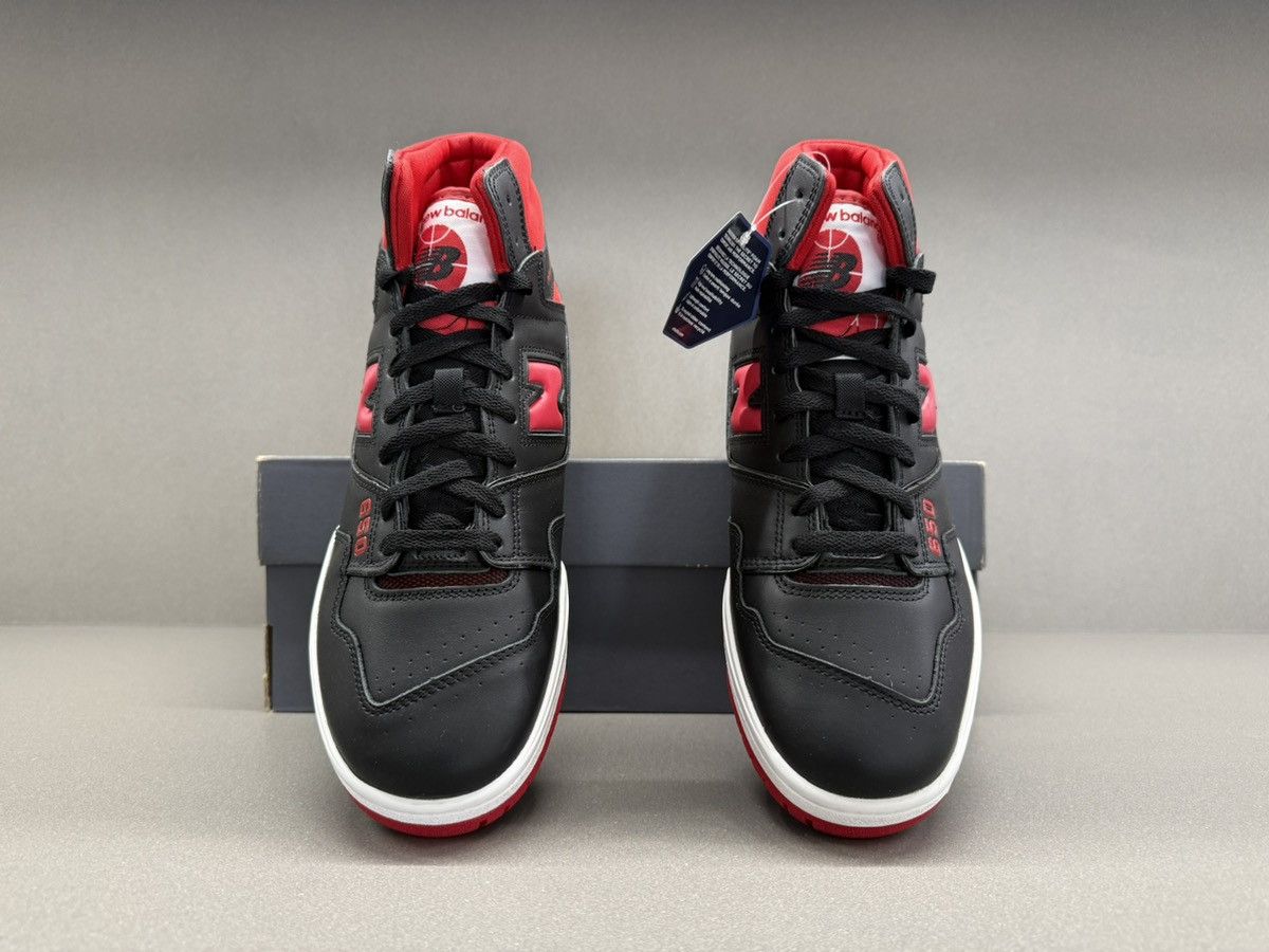 New Balance New Balance 650R Black Red Size US 11.5 / EU 44-45 - 4 Thumbnail