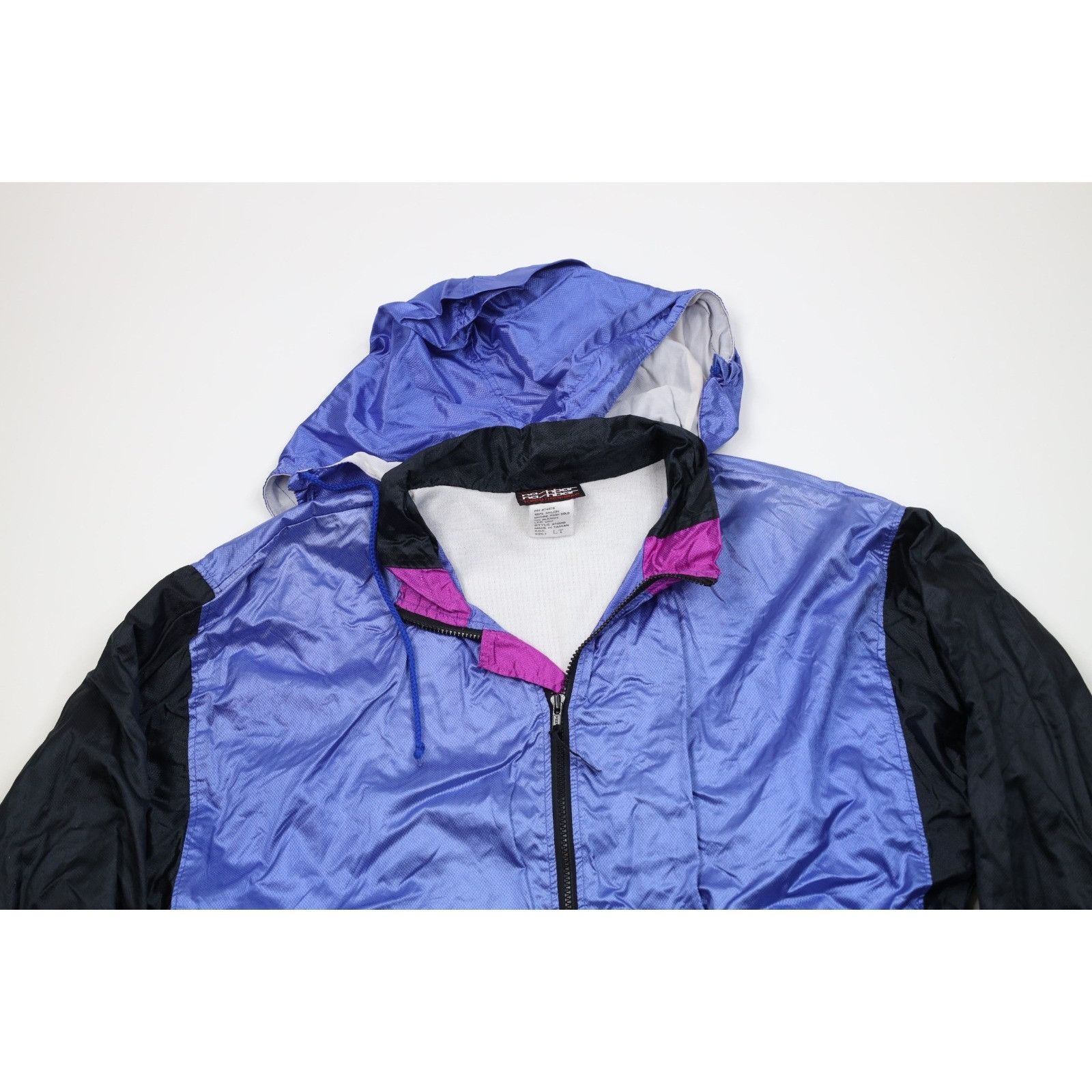 Vintage Vintage 90s Nashbar Cycling 2 Piece Rain Suit Size US L / EU 52-54 / 3 - 2 Thumbnail