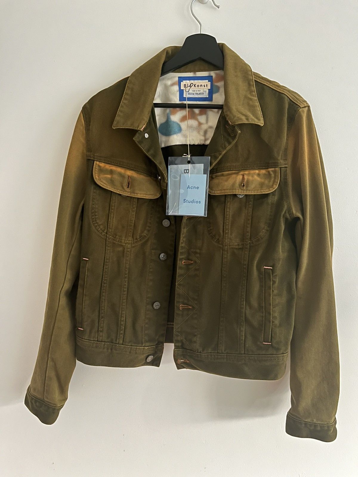 Acne Studios Acne Studios Bla Konst Denim Jacket Size US S / EU 44-46 / 1 - 1 Thumbnail