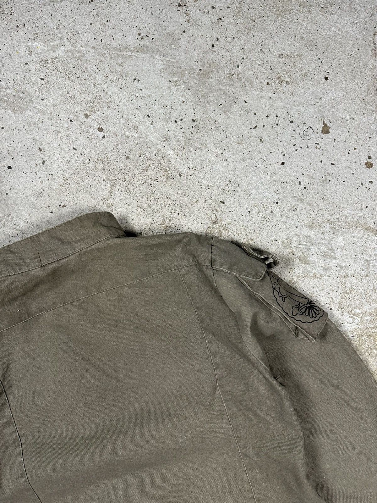 Japanese Brand Vintage Y2K Asymmetrical Utility Light Jacket Army Style Size US S / EU 44-46 / 1 - 12 Thumbnail