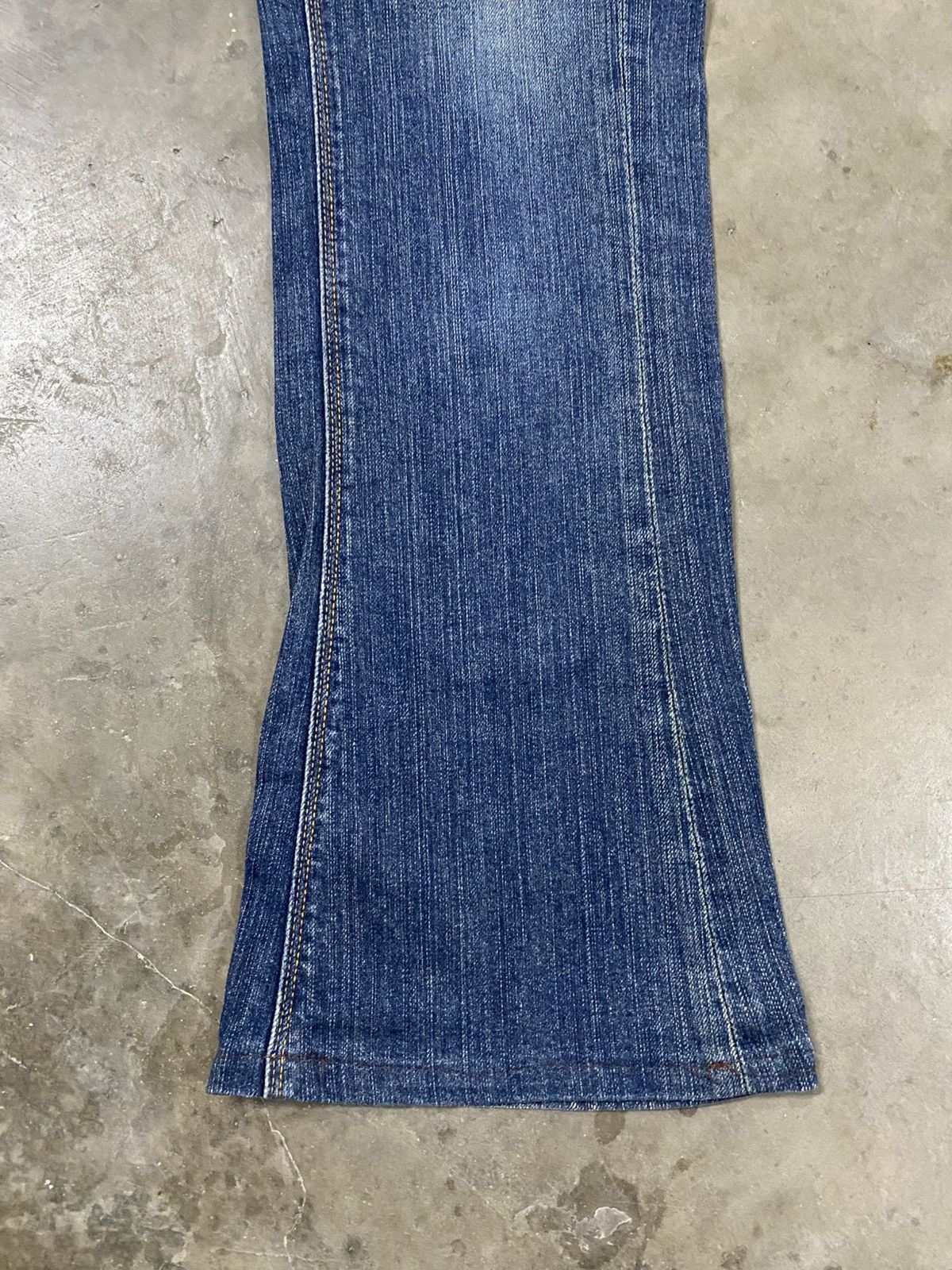 Hysteric Glamour × If Six Was Nine × Japanese Brand Flare Jeans Japan Georgia Love Jeans @255 Size US 31 - 6 Thumbnail