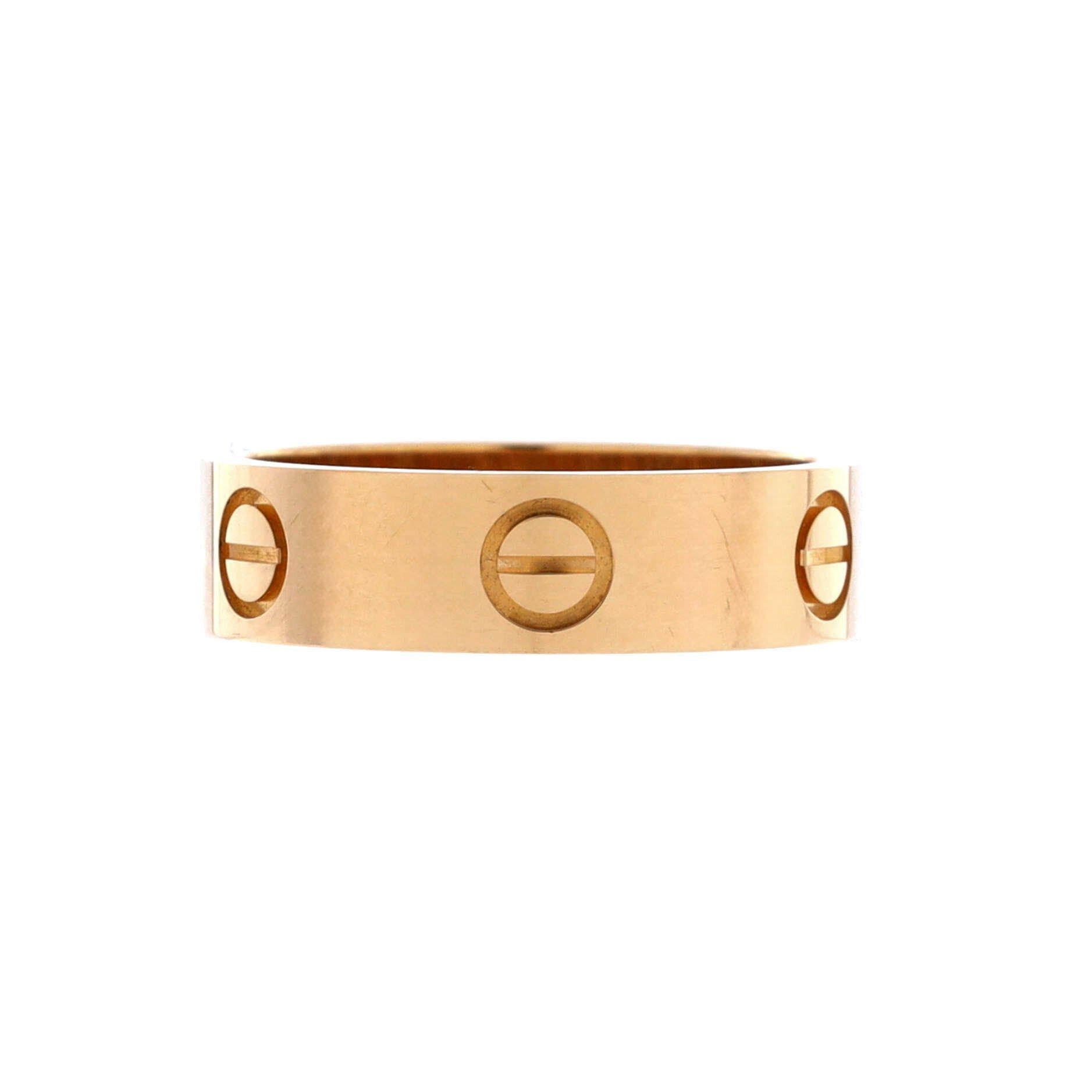 Cartier Love Band Ring Size ONE SIZE - 1 Thumbnail