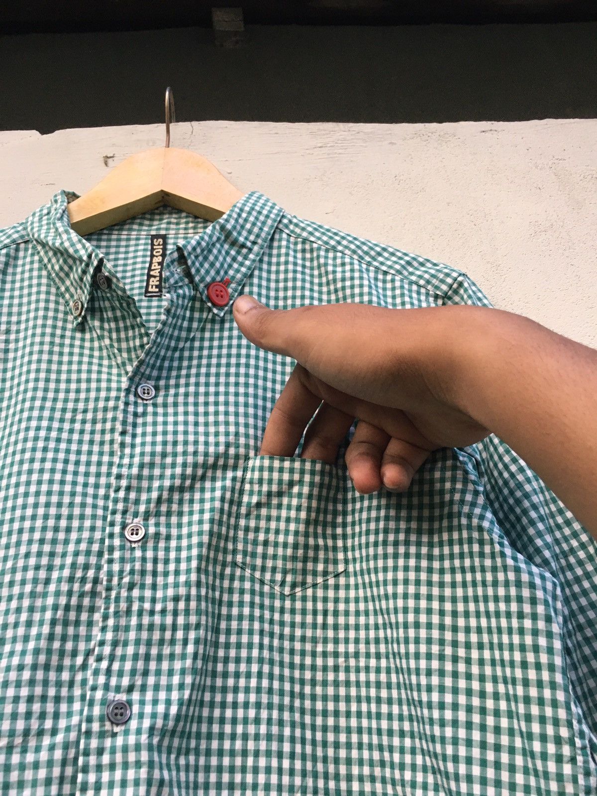 Issey Miyake 90S ISSEY MIYAKE FRAPBOIS GINGHAM SHIRT BUTTON UPS Size US M / EU 48-50 / 2 - 7 Thumbnail