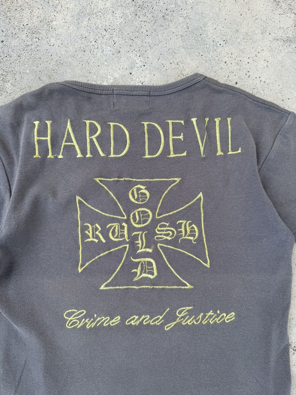 If Six Was Nine Hard Devil Cross Seditionaries Gothic Tees Size XXS / US 00 / IT 34 - 4 Thumbnail