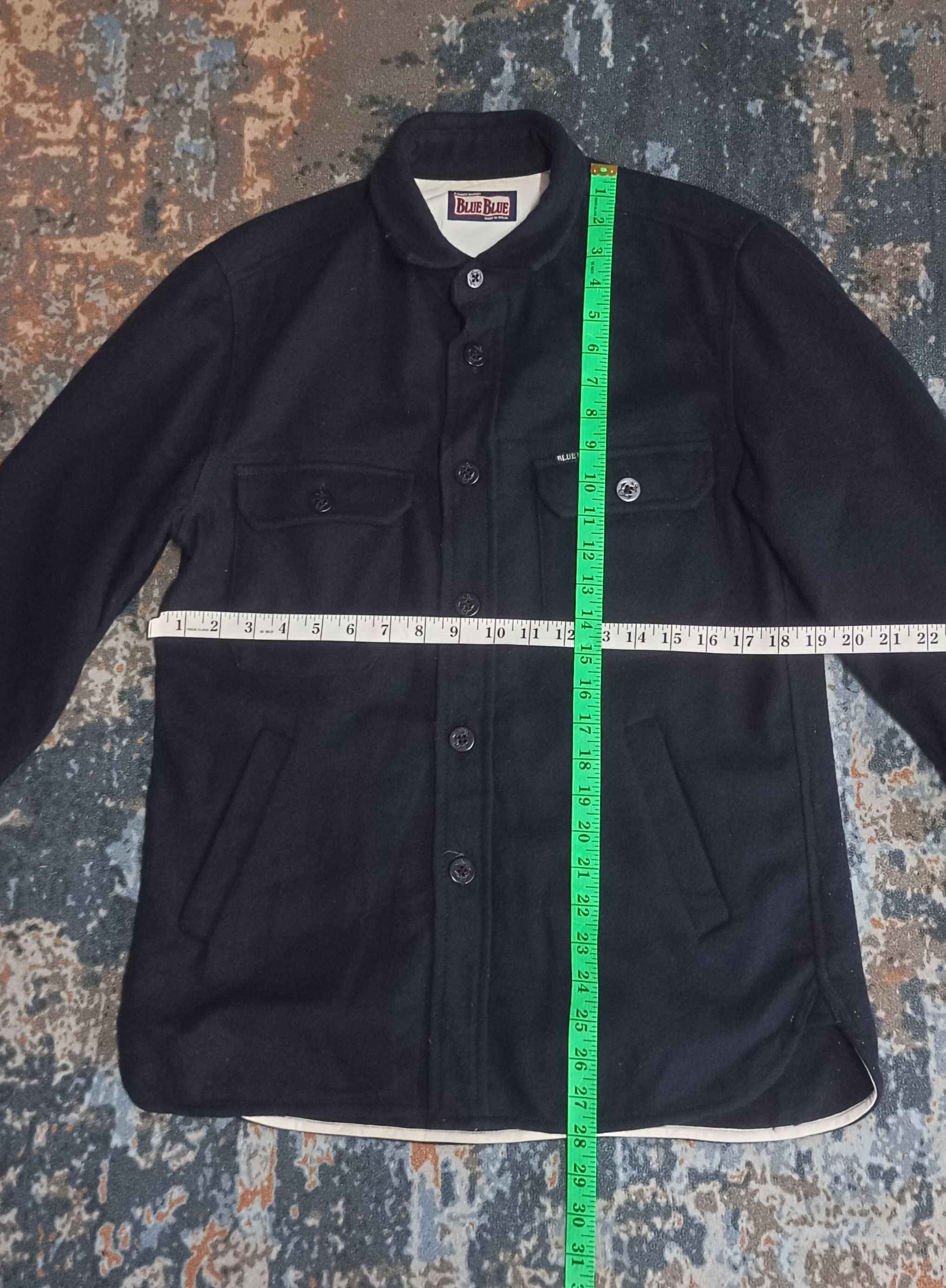 Blue Blue Japan Blue Blue Japan Indigo-Dyed Garments Wool Jacket Size US M / EU 48-50 / 2 - 14 Thumbnail