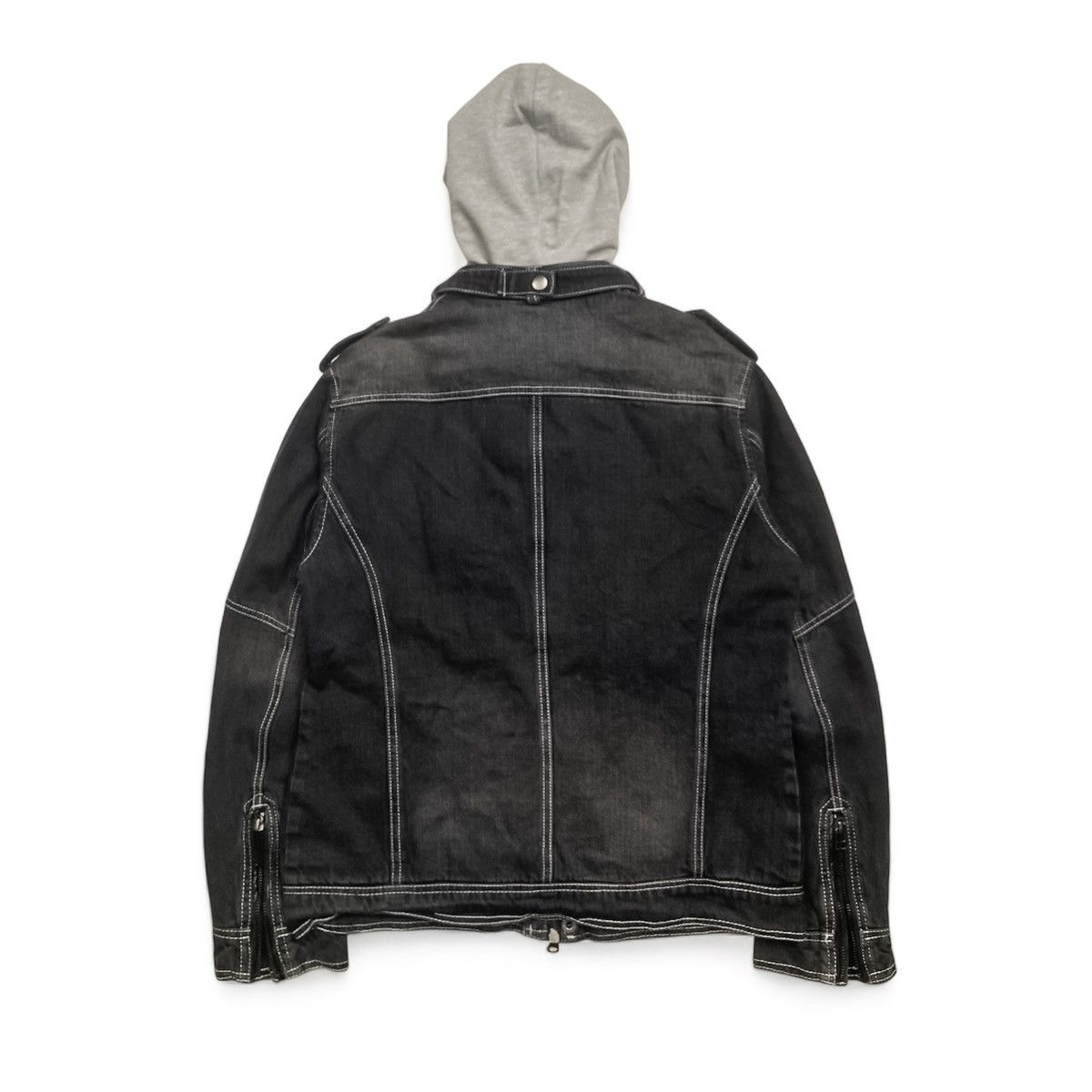 14th Addiction 🧨IN THE ATTIC JACKET TWO IN ONE DENIM JACKET Size US M / EU 48-50 / 2 - 4 Thumbnail