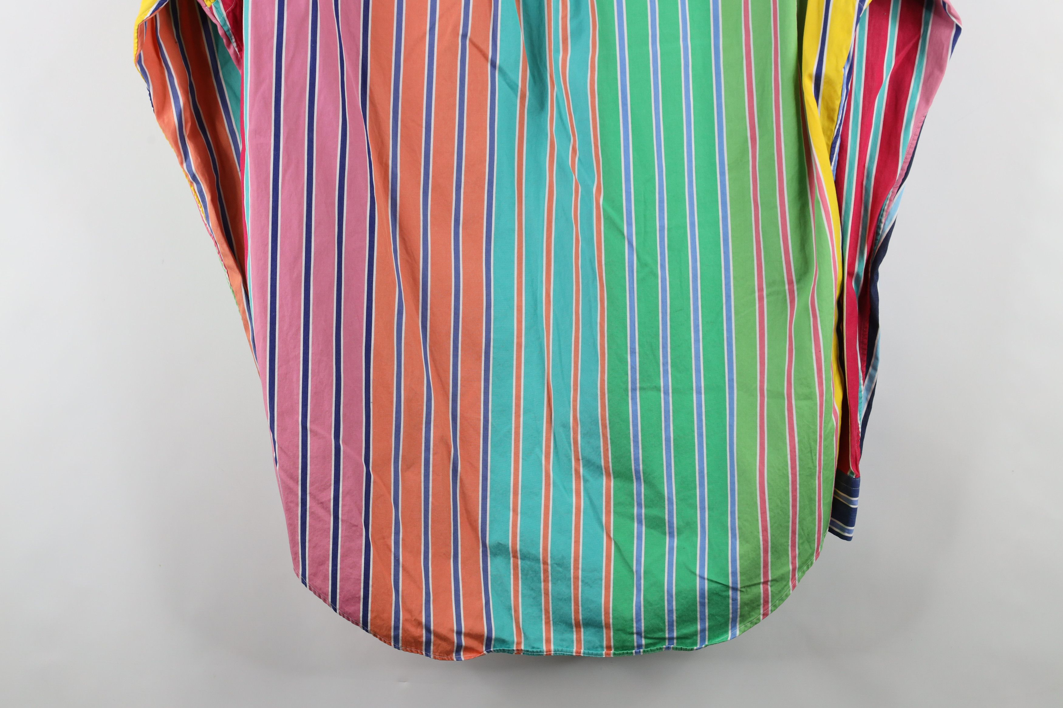 Polo Ralph Lauren Vintage 90s Ralph Lauren Rainbow Striped Button Down Shirt Size US M / EU 48-50 / 2 - 12 Thumbnail