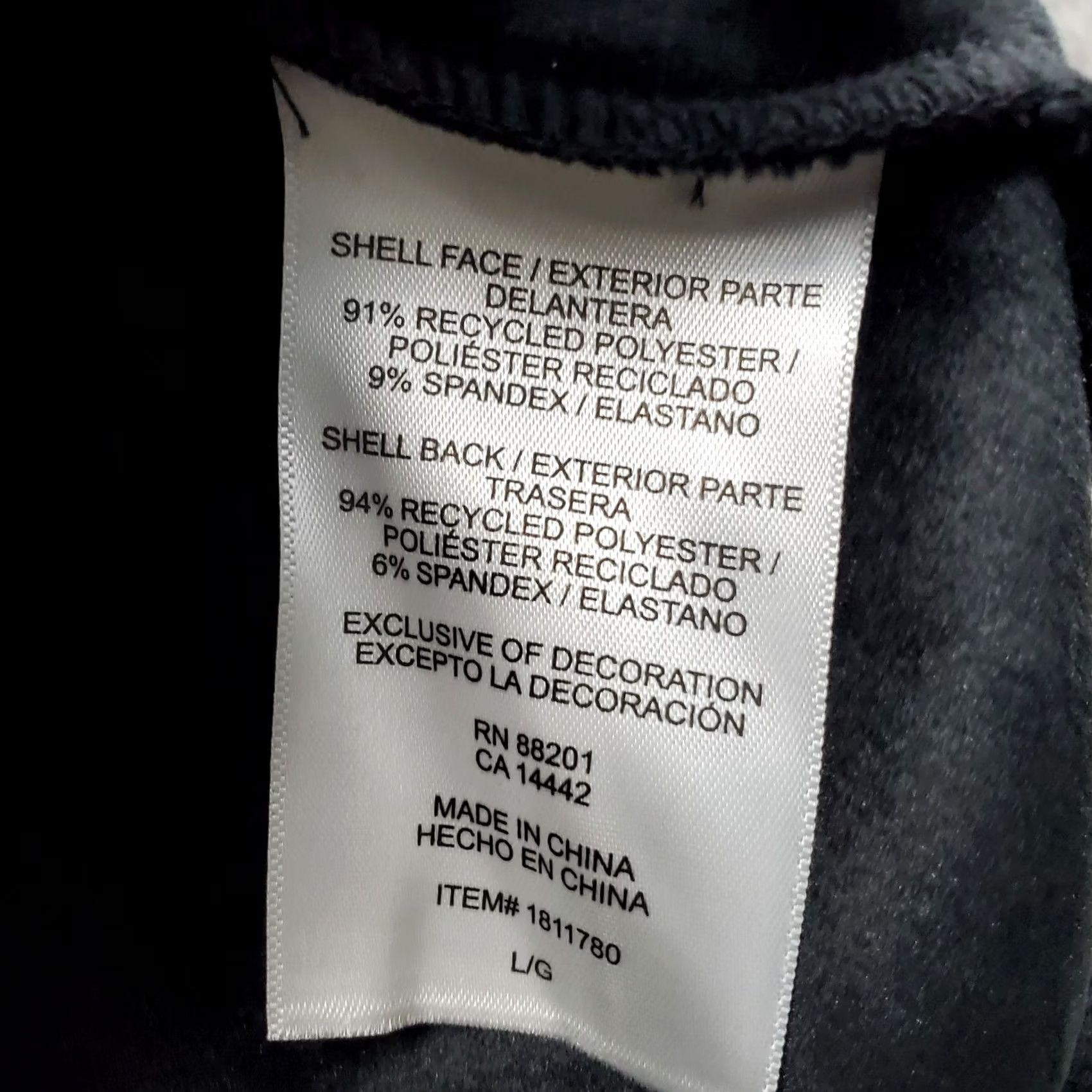 Vintage Mondetta Womens Corduroy Fleece Pullover Sweater Black L Shirt Size L / US 10 / IT 46 - 7 Thumbnail