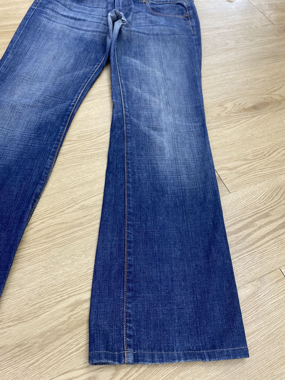 Diesel Diesel Acid Blue Wash Style Loose Jeans Size US 33 - 8 Thumbnail