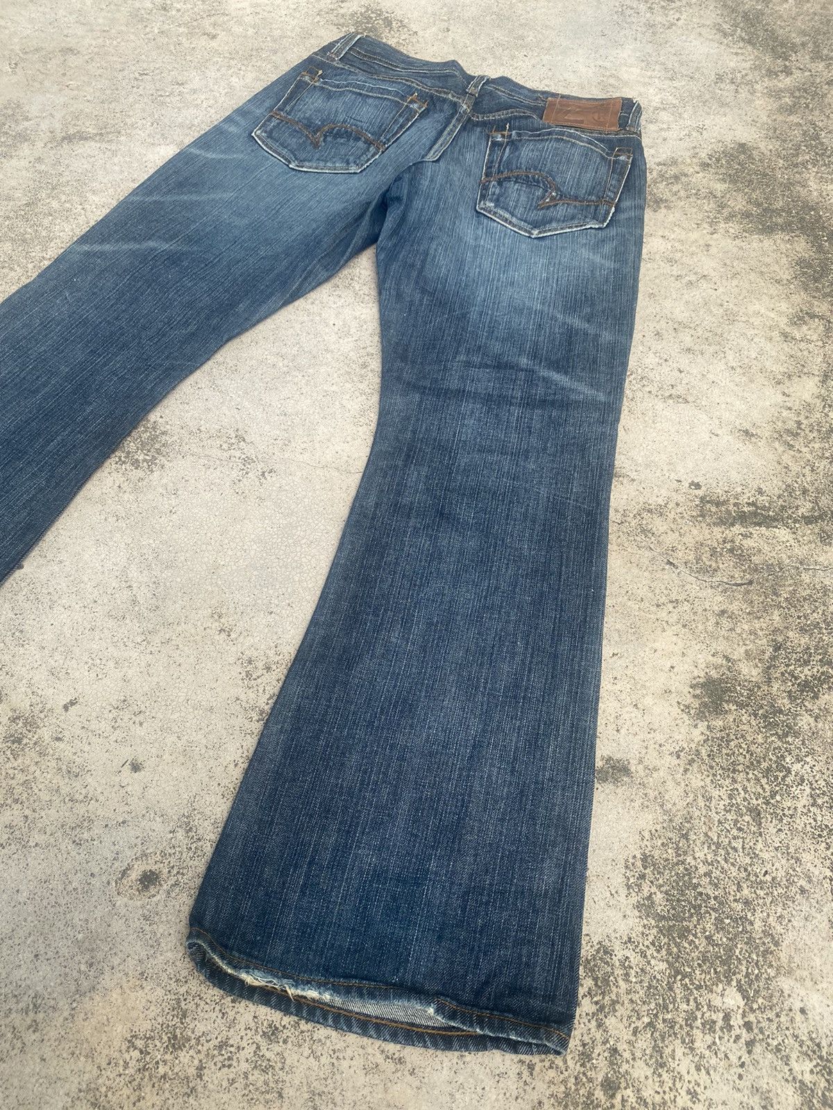 Japanese Brand Flare Jeans Z Clawmark Bootcut Size US 32 / EU 48 - 15 Thumbnail