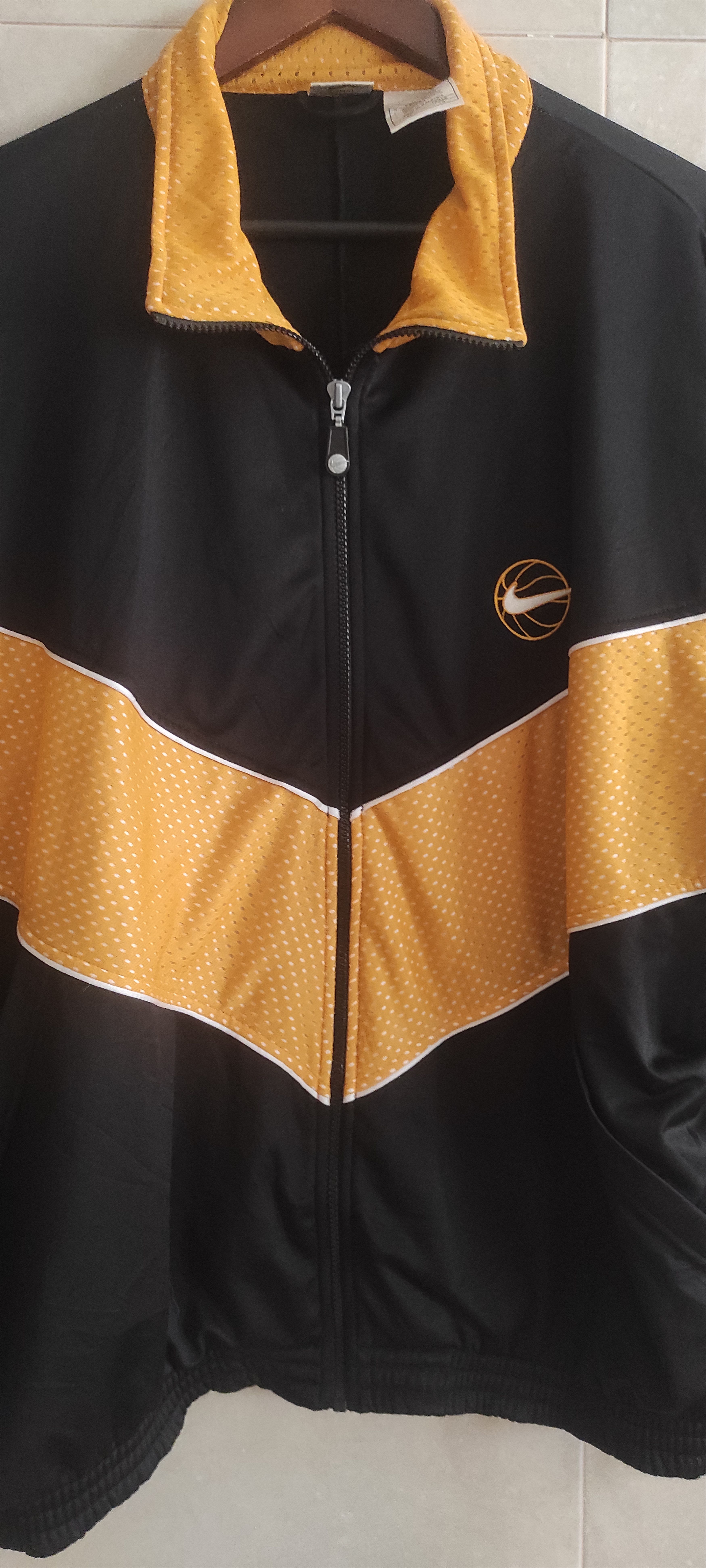 Nike NIKE Air Men's Basketball 90s Retro Training Track Jacket Size US XL / EU 56 / 4 - 4 Thumbnail