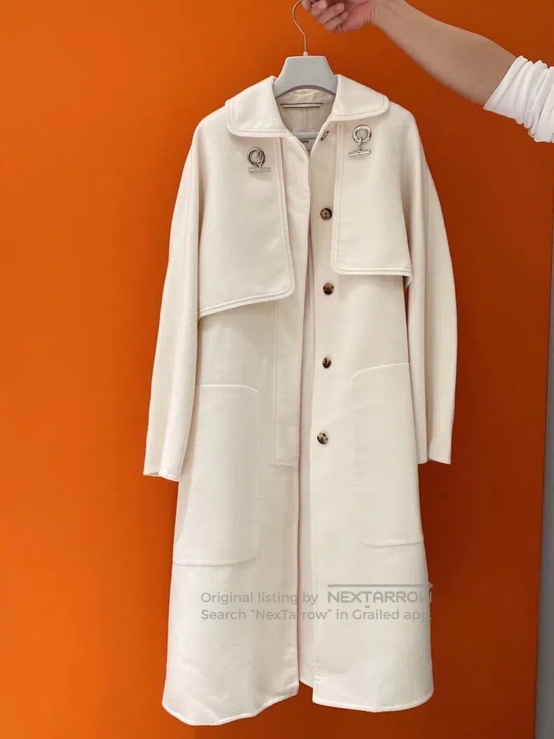 Hermes Hermes Double-faced Cashmere Coat Size XS / US 0-2 / IT 36-38 - 1 Thumbnail