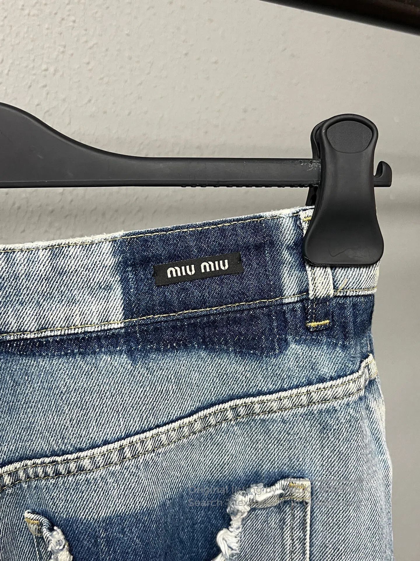 Miu Miu Miu Miu Distressed Denim Pants Size 25. Size 25" / US 0 / IT 36 - 3 Thumbnail