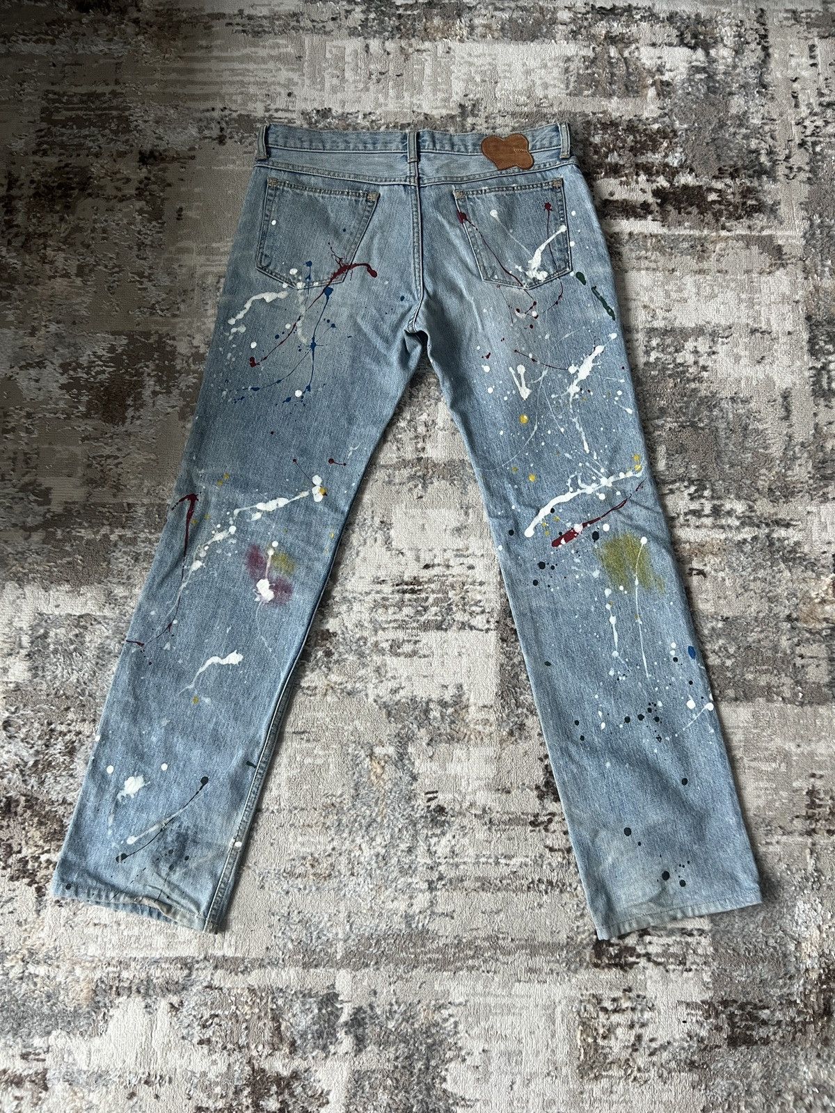 Number (N)ine Number (N)ine SS06 Paint Splatter Denim Size US 32 / EU 48 - 2 Thumbnail