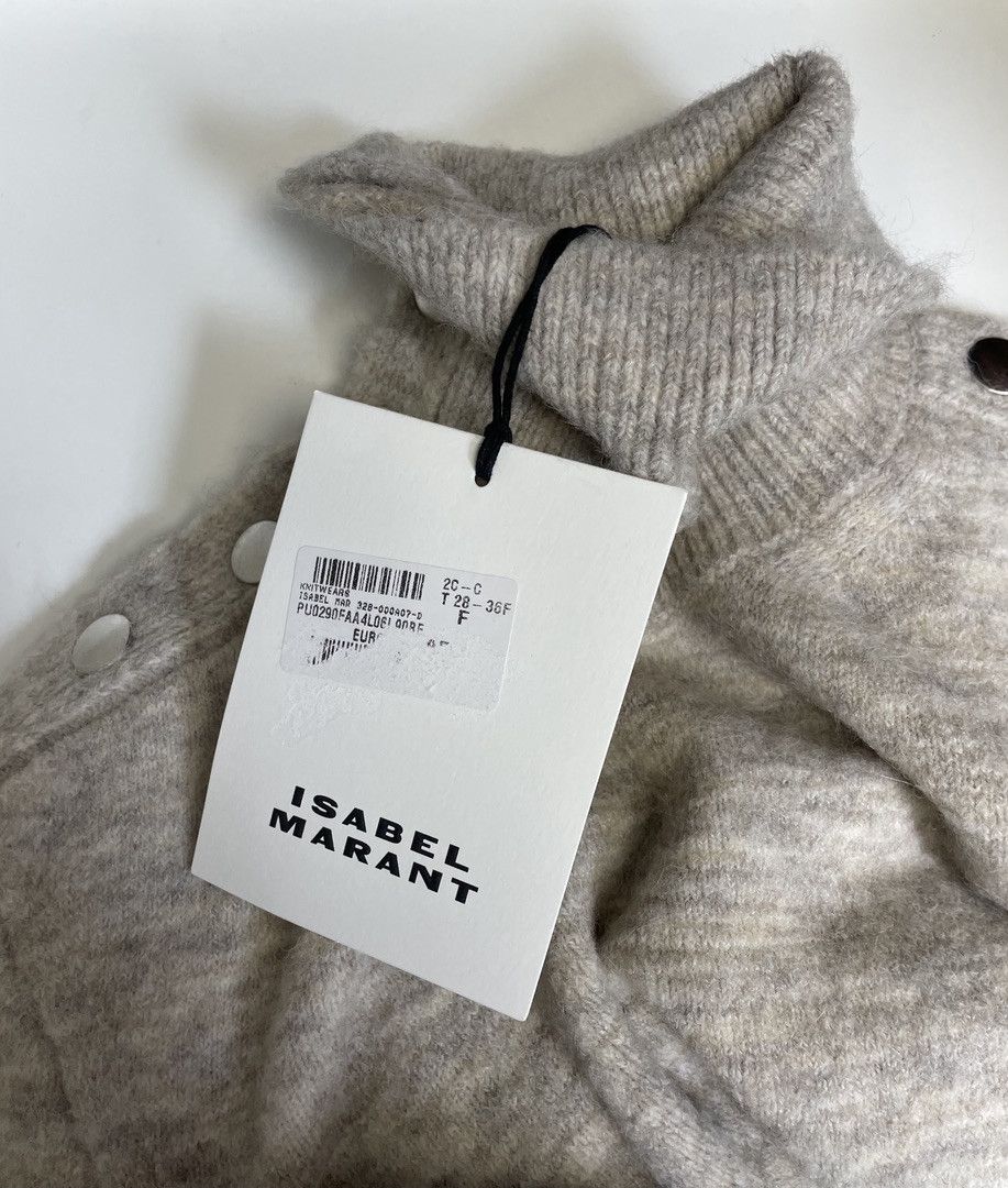 Isabel Marant ISABEL MARANT Malo Roll-Neck Sweater Size XS / US 0-2 / IT 36-38 - 3 Thumbnail
