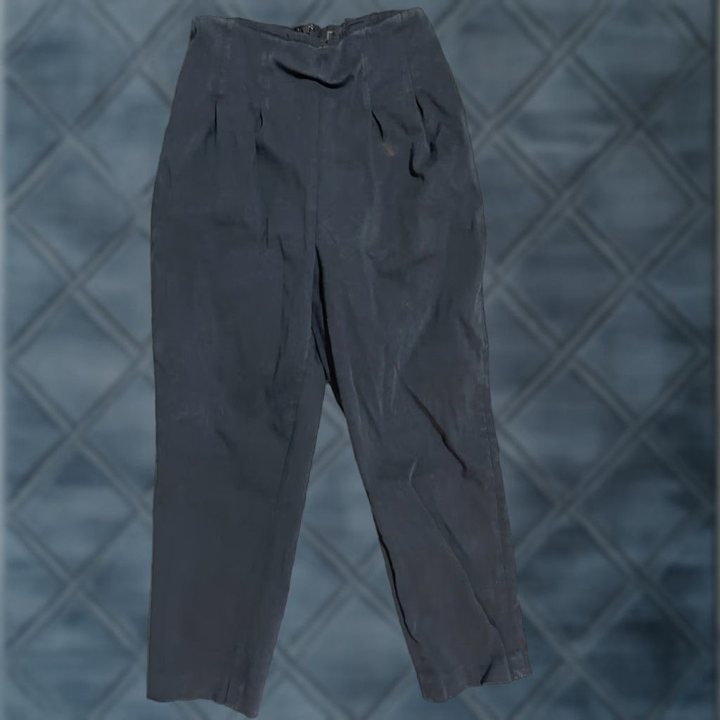 Bcbgmaxazria VINTAGE BCBGMAXAZRIA Pants Skinny Zip Back Black XS Women Pants Size 26" / US 2 / IT 38 - 1 Thumbnail