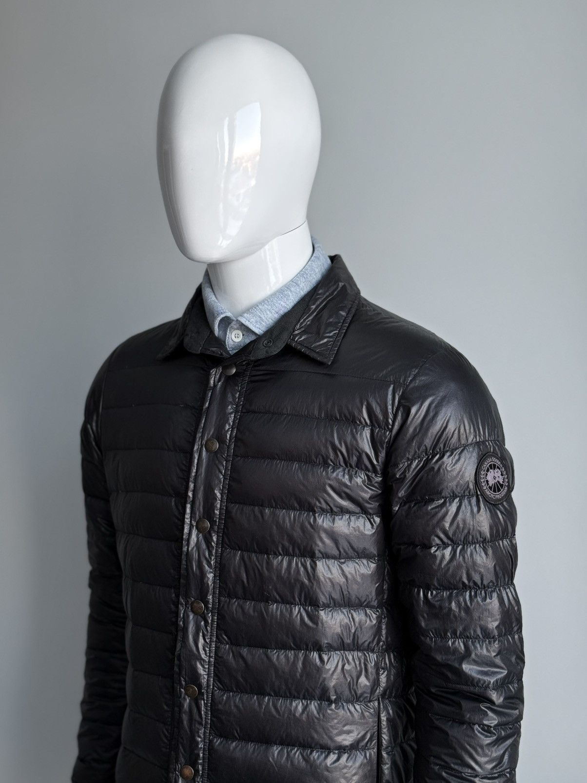 Canada Goose Canada Goose HyBridge Lite Down Overshirt Black M Size US M / EU 48-50 / 2 - 2 Thumbnail