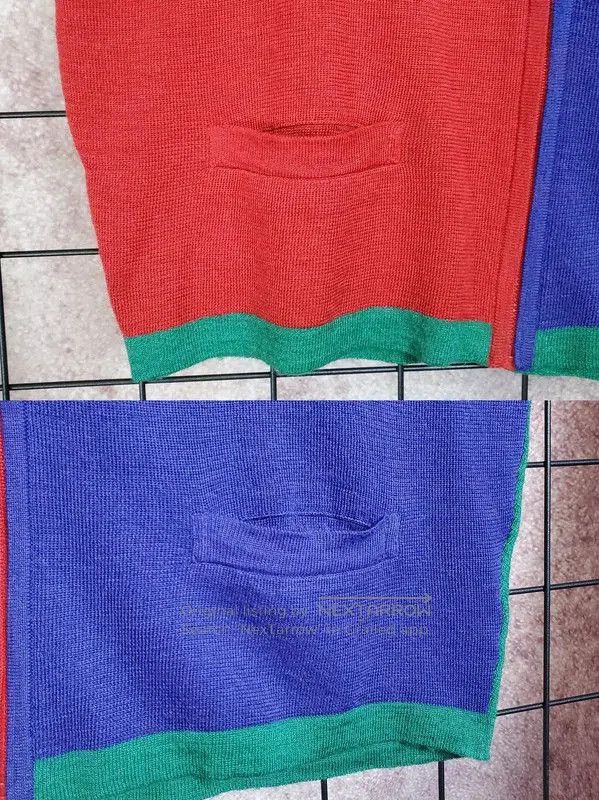 Dior Dior Red Wool Blend Embroidered Hoodie . Size M / US 6-8 / IT 42-44 - 8 Thumbnail