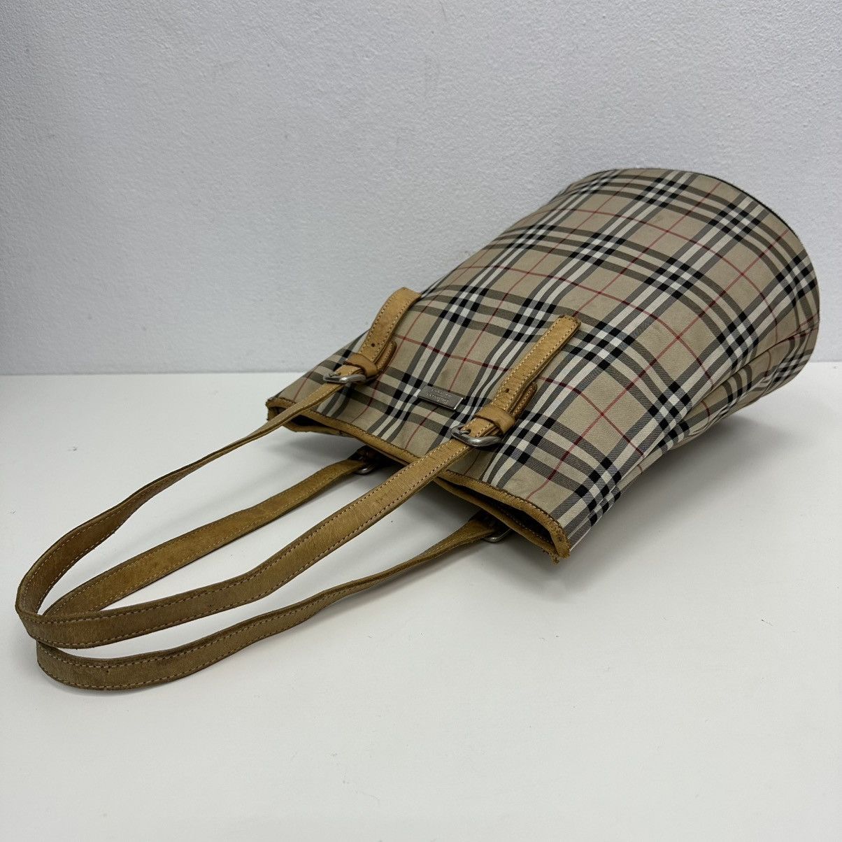 Burberry ‼️YES‼️BURBERRYS BLUE LABEL NOVA CHECK BUCKET SHOULDER BAG Size ONE SIZE - 20 Thumbnail