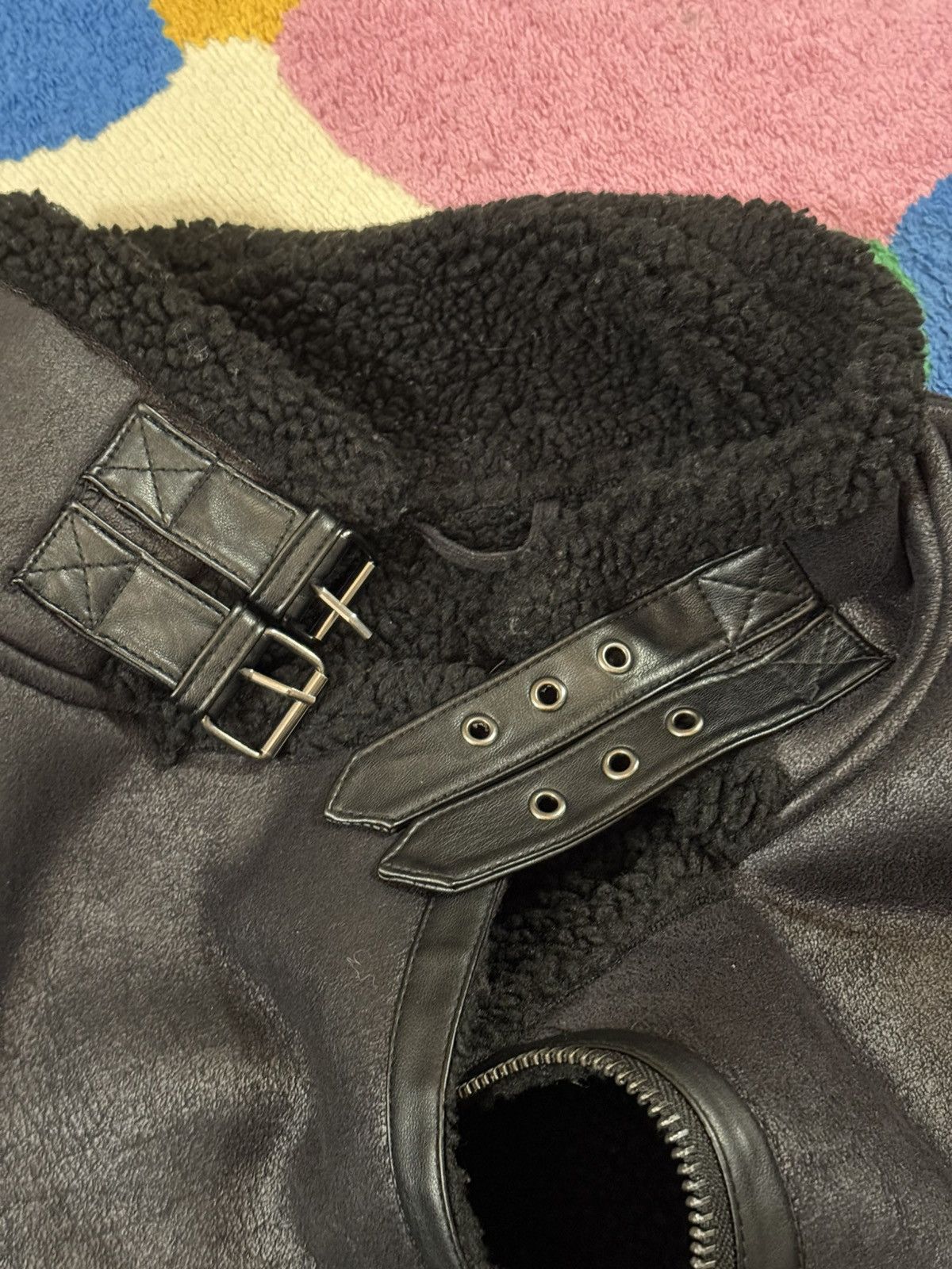 ONLY & SONS Sheepskin coat Size US XL / EU 56 / 4 - 5 Thumbnail
