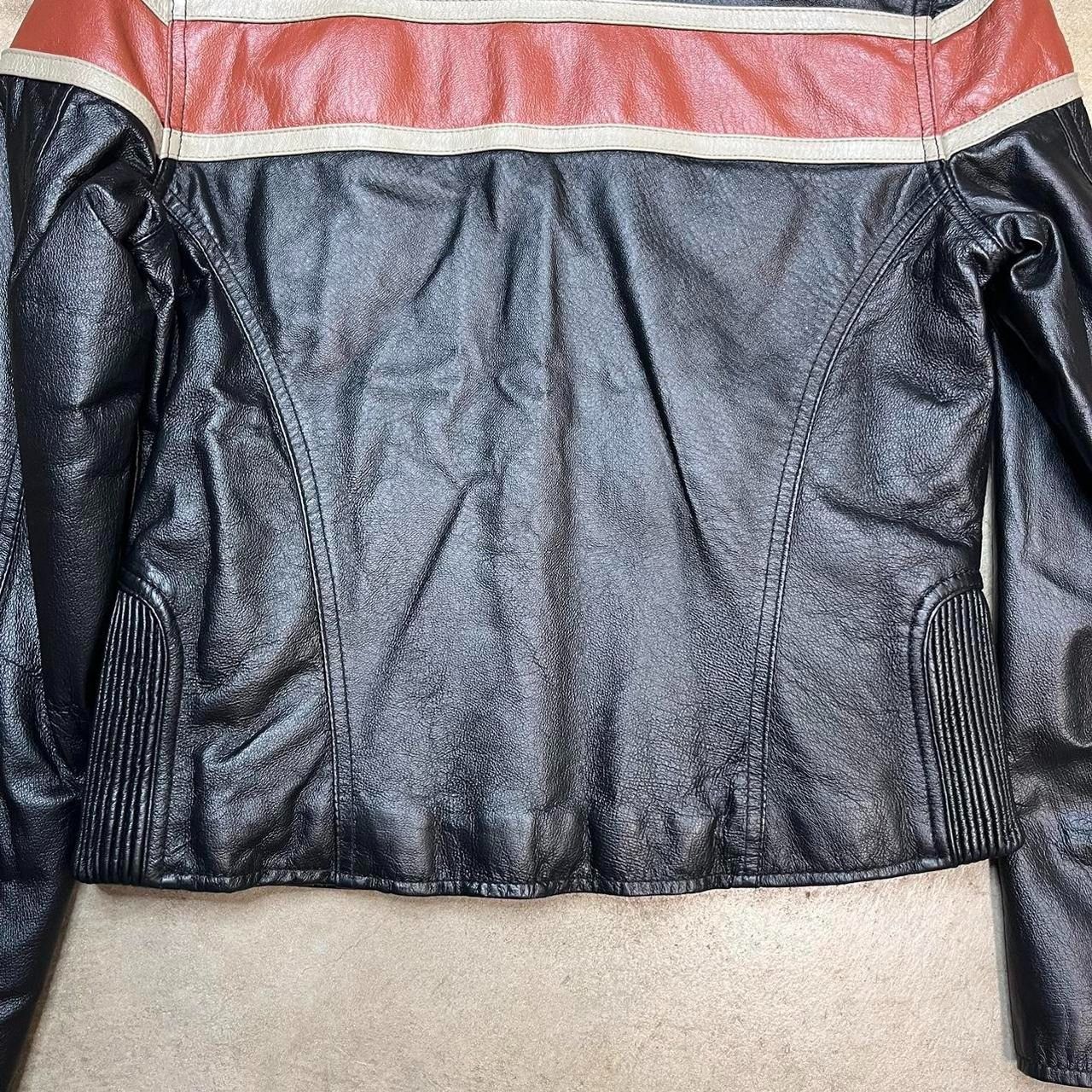 Vintage × Wilsons Leather Vintage Wilsons Leather Womens Cafe Racer jacket Moto Size S / US 4 / IT 40 - 6 Thumbnail