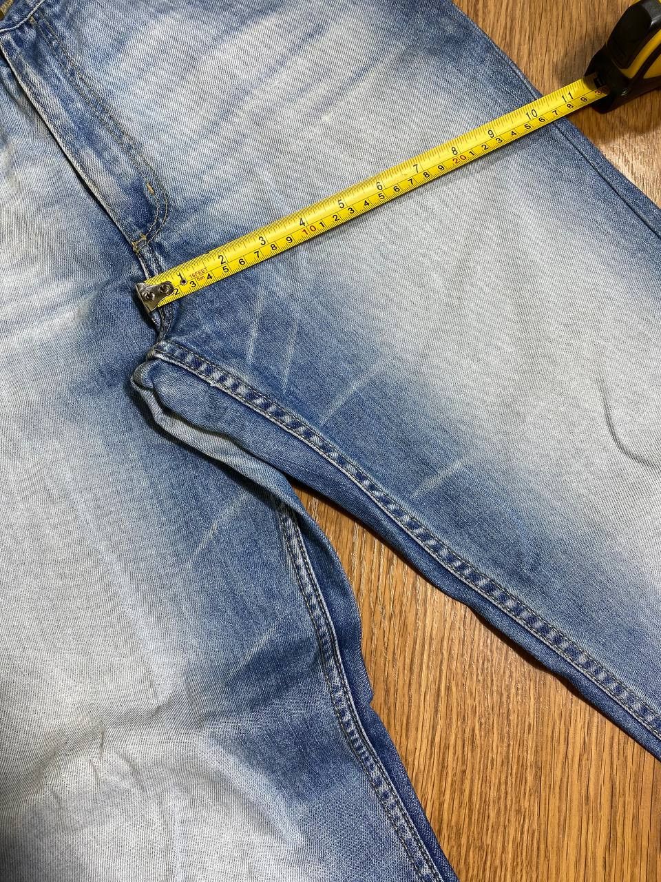 Japanese Brand × Vintage CRAZY Rivington Y2K 90s BAGGY Distressed Dirty Vintage Jeans Size US 32 / EU 48 - 9 Thumbnail