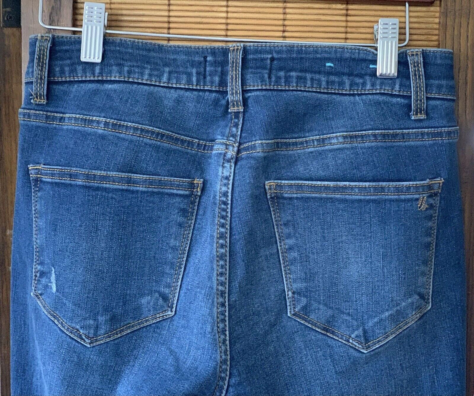 Designer Lularoe Denim The Staple Wash Skinny Leg Shaping Magic Waist Size 42" / US 20 - 2 Thumbnail