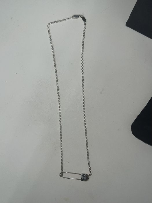 Chrome Hearts Chrome Hearts Safety Pin Necklace Grailed