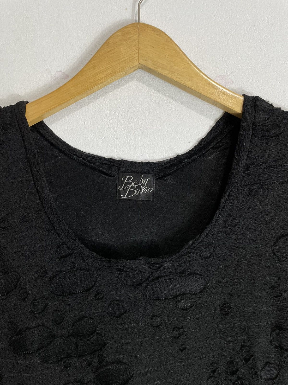 If Six Was Nine Babyburn Distressed Flare longsleeve ifsix lgb punk style Size XS / US 0-2 / IT 36-38 - 4 Thumbnail