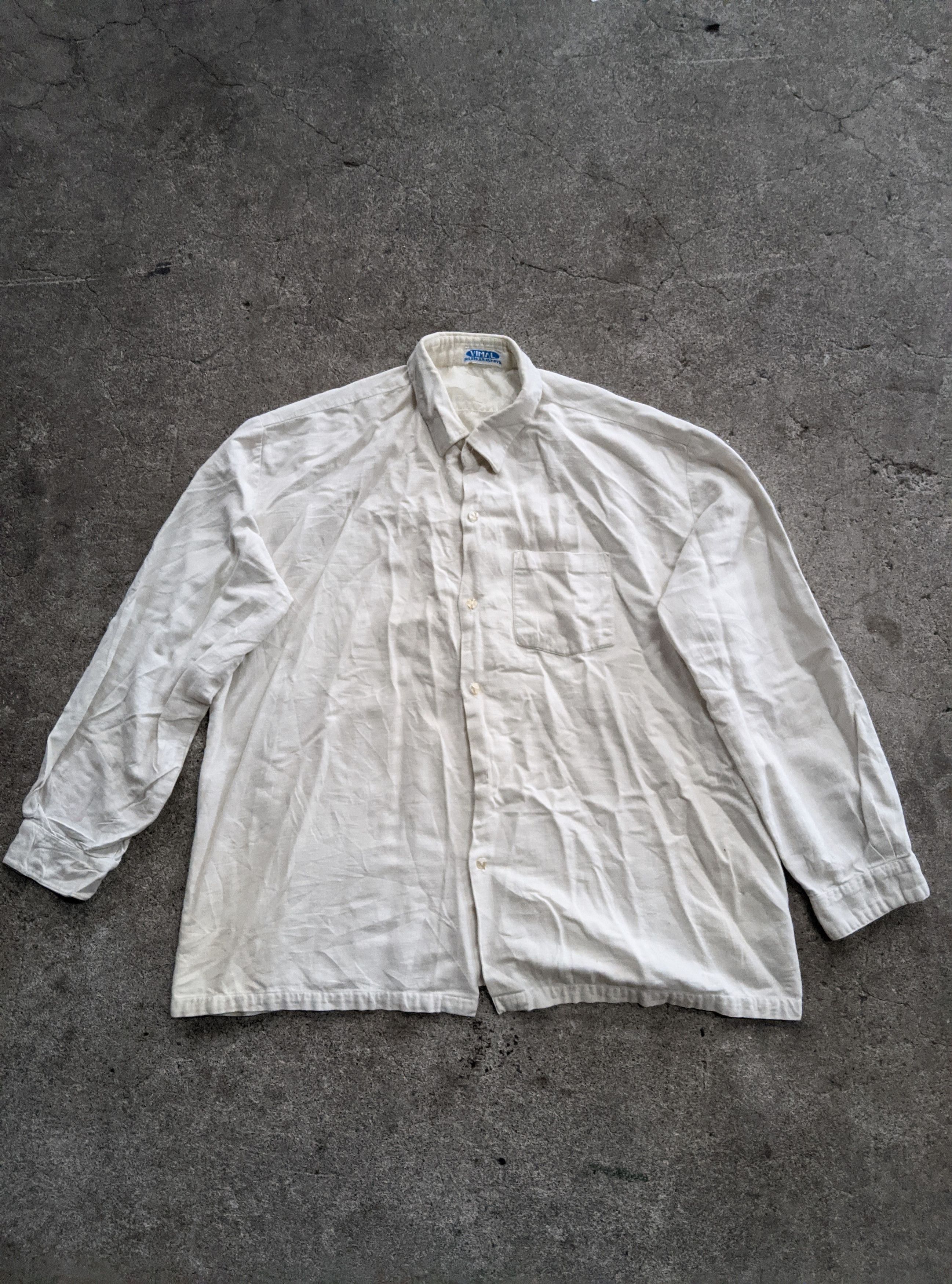 Vintage Vintage 40s royal navy sailors marines pocket shirt Size US XL / EU 56 / 4 - 1 Thumbnail