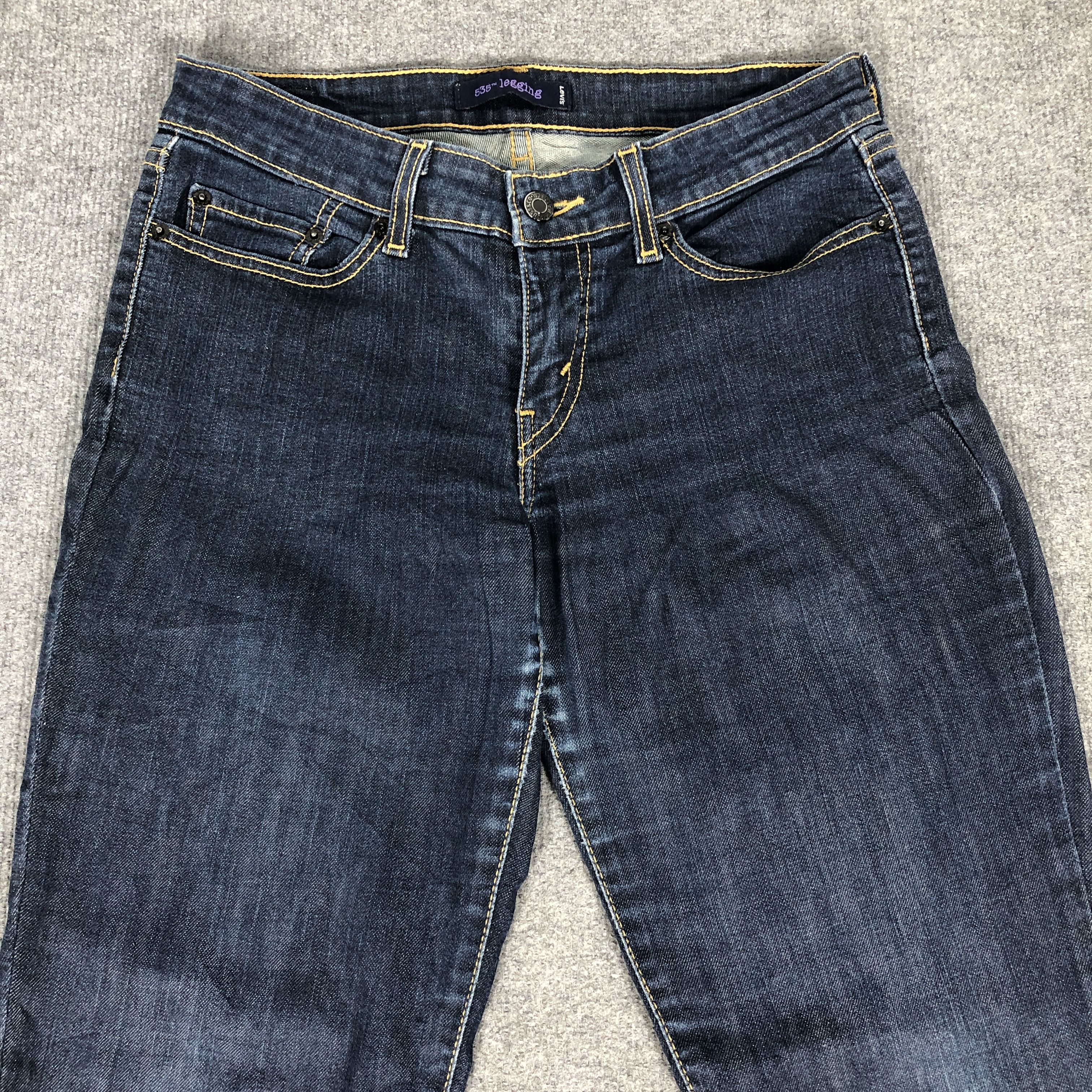Levi's × Vintage Womens Vintage Levis 535 Jeans Legging L1095W Size 30" / US 8 / IT 44 - 2 Thumbnail
