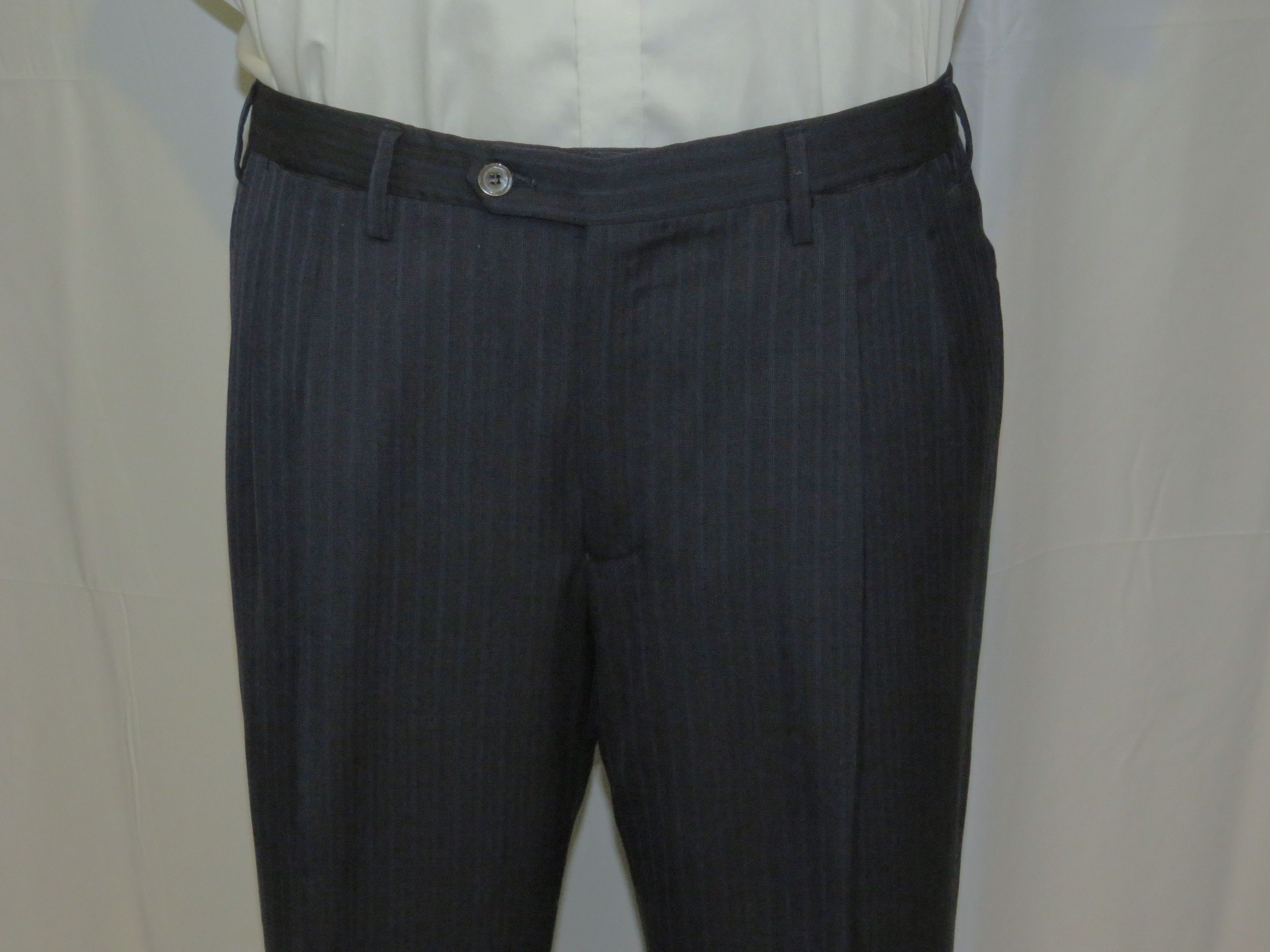 Other Marcello Vero x D'Avenza Bue Striped Cashmere Blend Suit 43R Size 44R - 14 Thumbnail