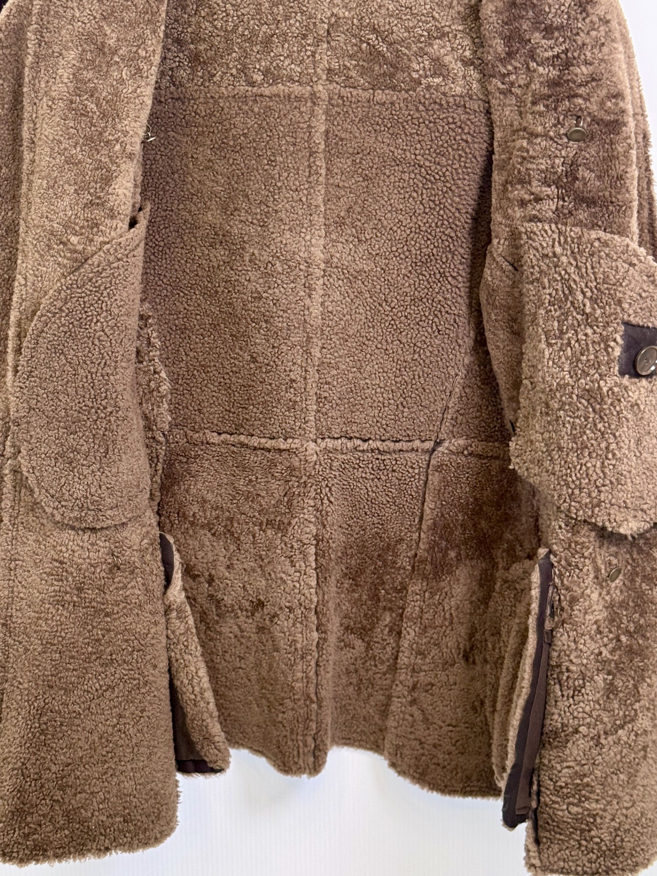 Dolce & Gabbana VIntage Dolce & Gabbana Shearling Brown Leather Jacket Size US L / EU 52-54 / 3 - 7 Thumbnail