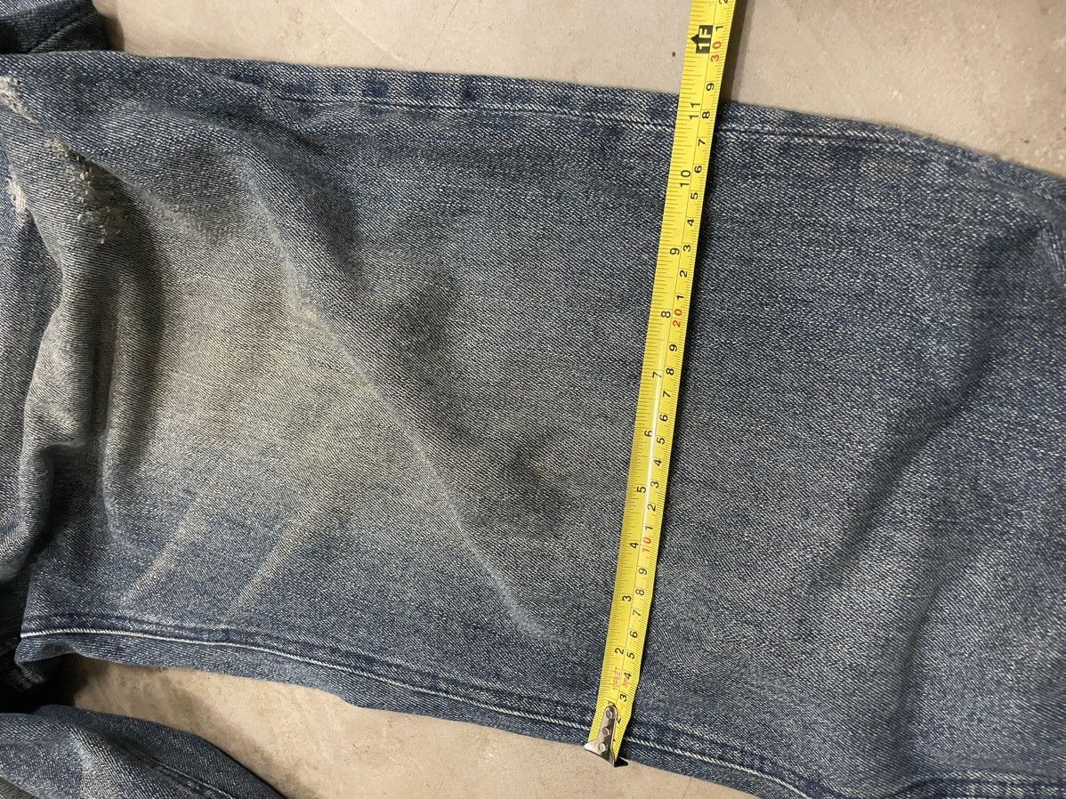 Designer × Karl Kani Karl Kani Baggy Studded Jeans Distressed Denim Size US 38 / EU 54 - 21 Thumbnail