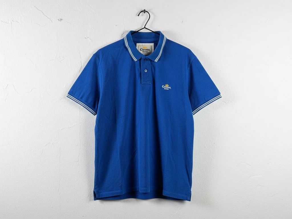 Other Corona Extra Vintage Promo Polo Shirt Embroidered Men 2XL Size US XXL / EU 58 / 5 - 1 Thumbnail