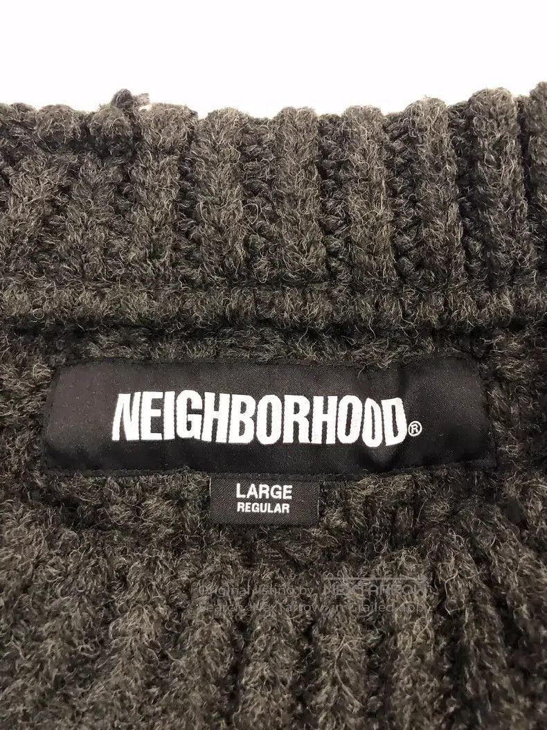 Neighborhood Neighborhood Distressed Sweater Deep Gray New L Size Size US L / EU 52-54 / 3 - 3 Thumbnail