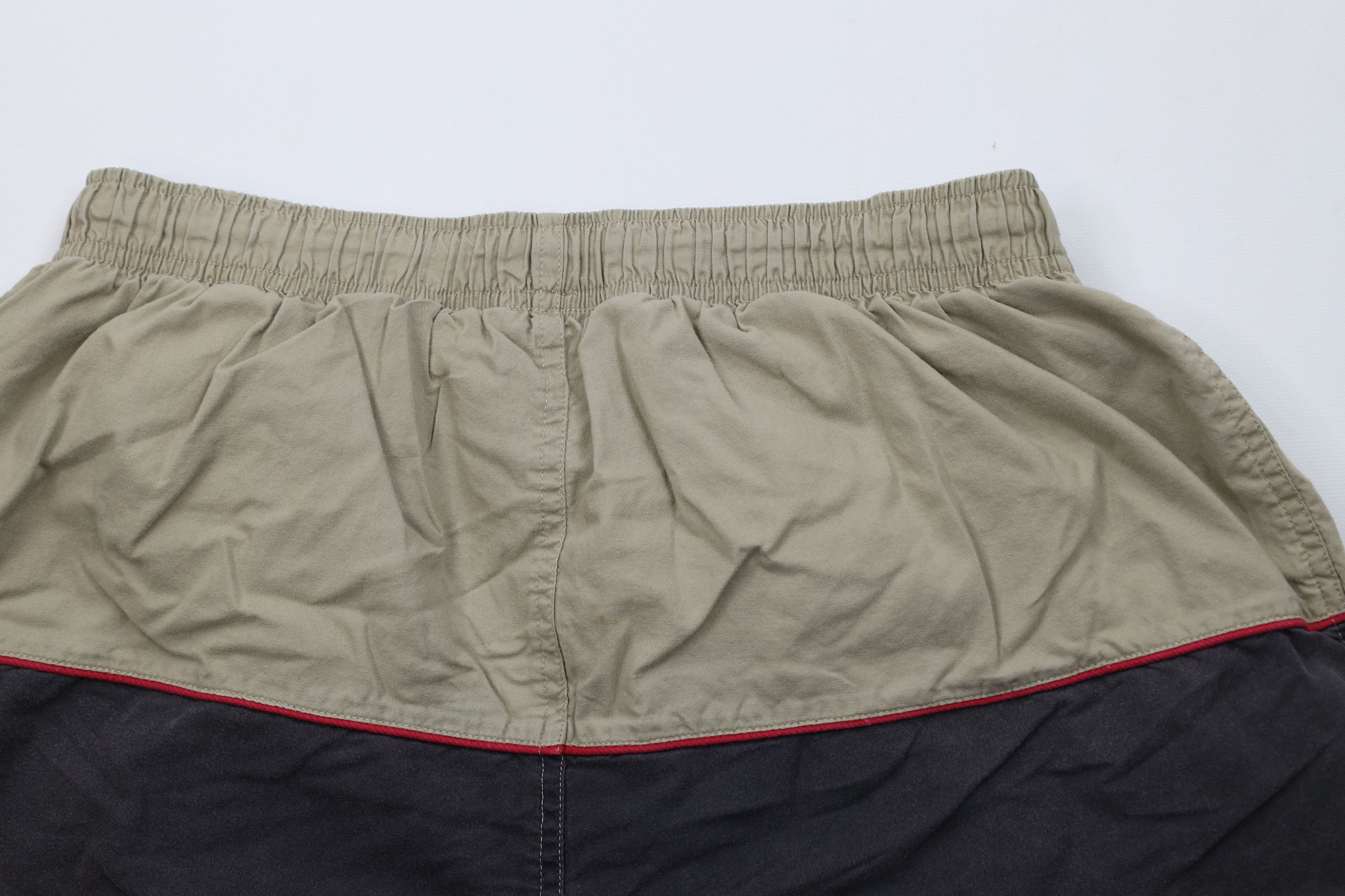 Vintage Vintage 90s Streetwear Block Lined Shorts Swim Trunks Cotton Size US 34 / EU 50 - 8 Thumbnail